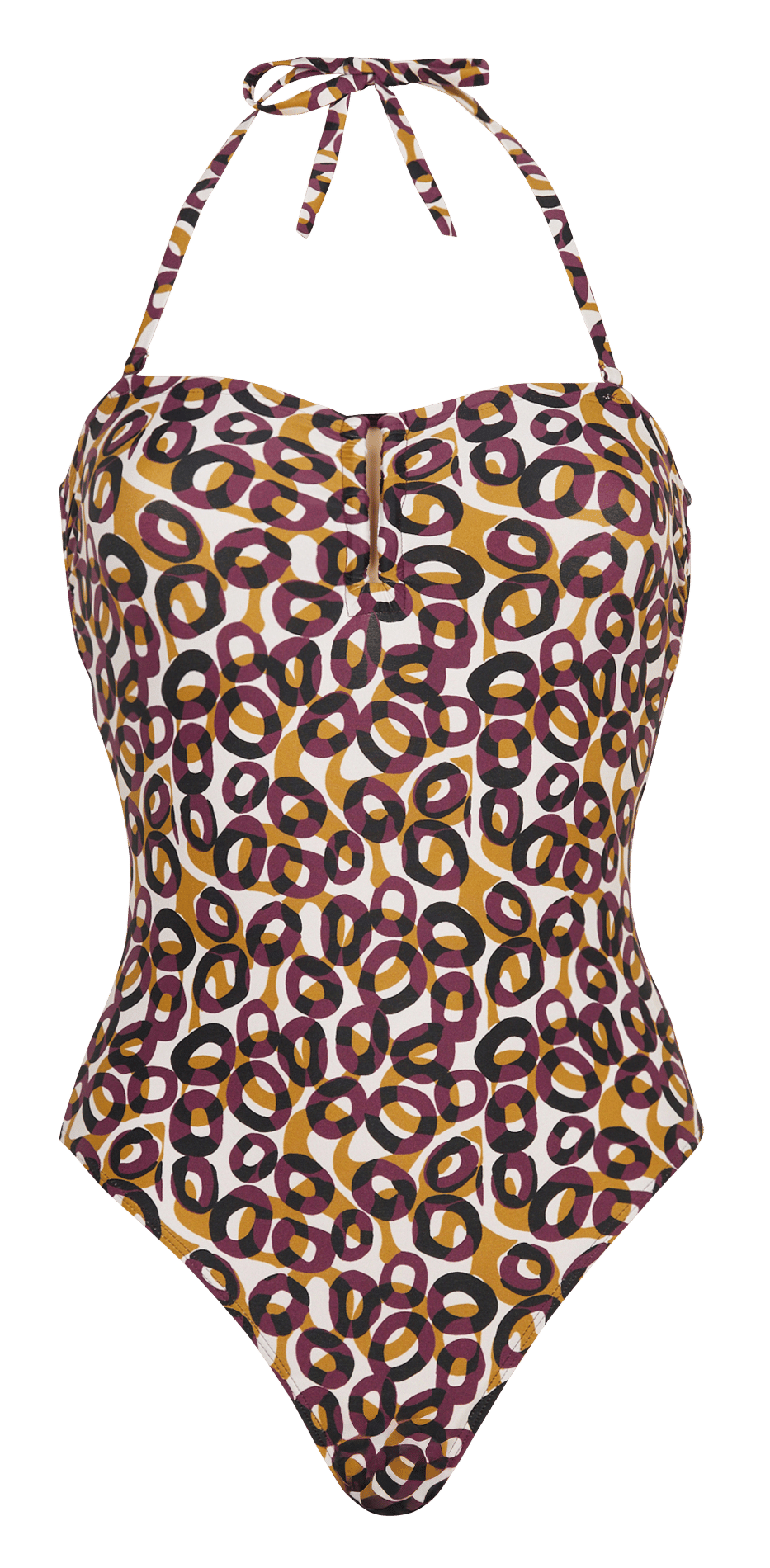 Elaia printed one-piece swimsuit DNUD Multicolored