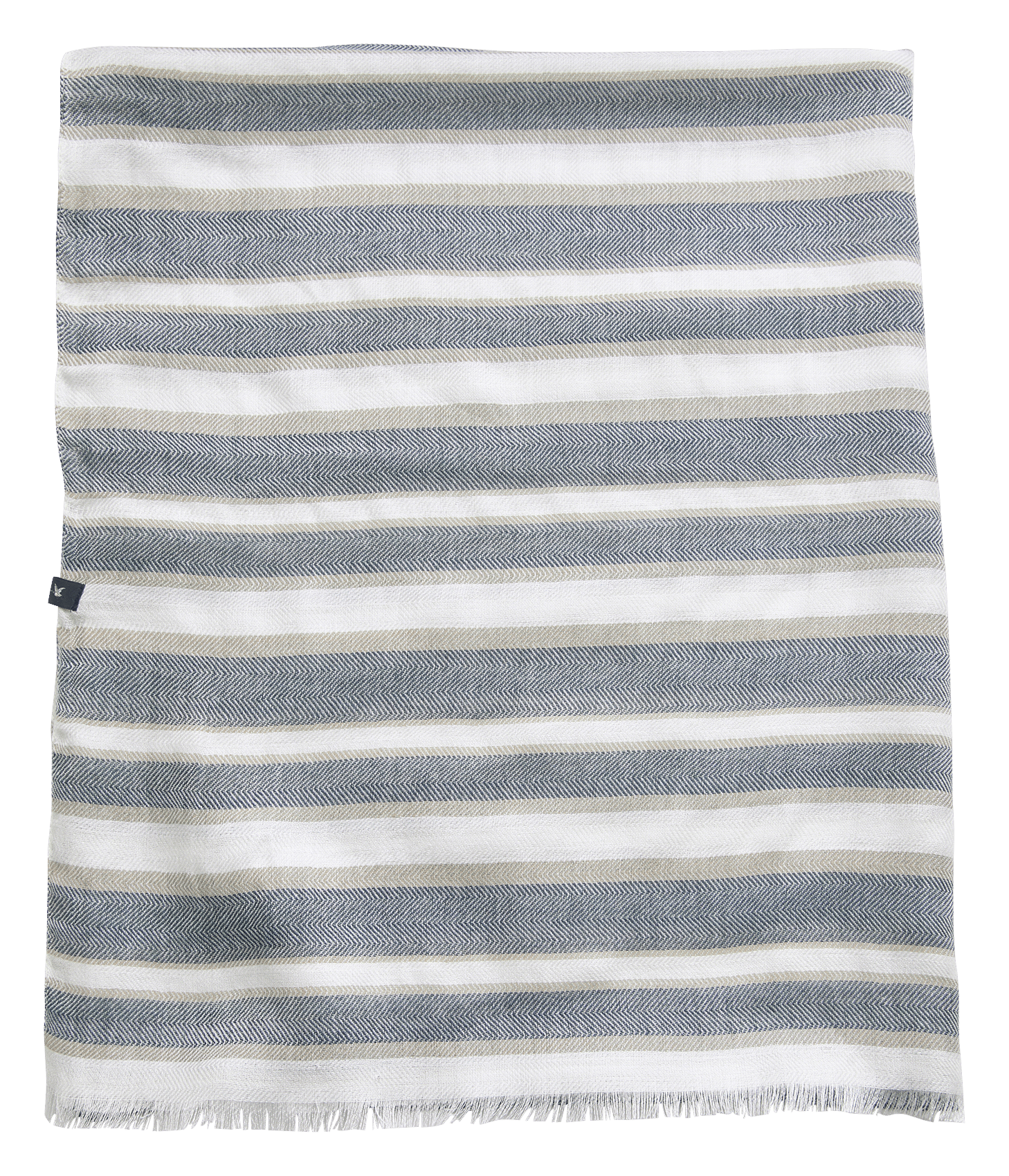 Echarpe rayée CHEVIGNON Bleu