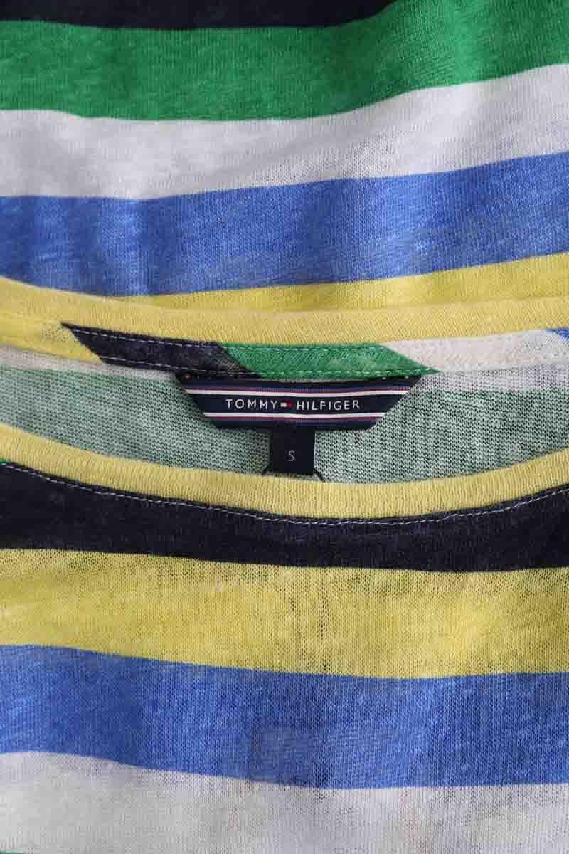 T-shirt TOMMY HILFIGER - SECONDE MAIN Yellow