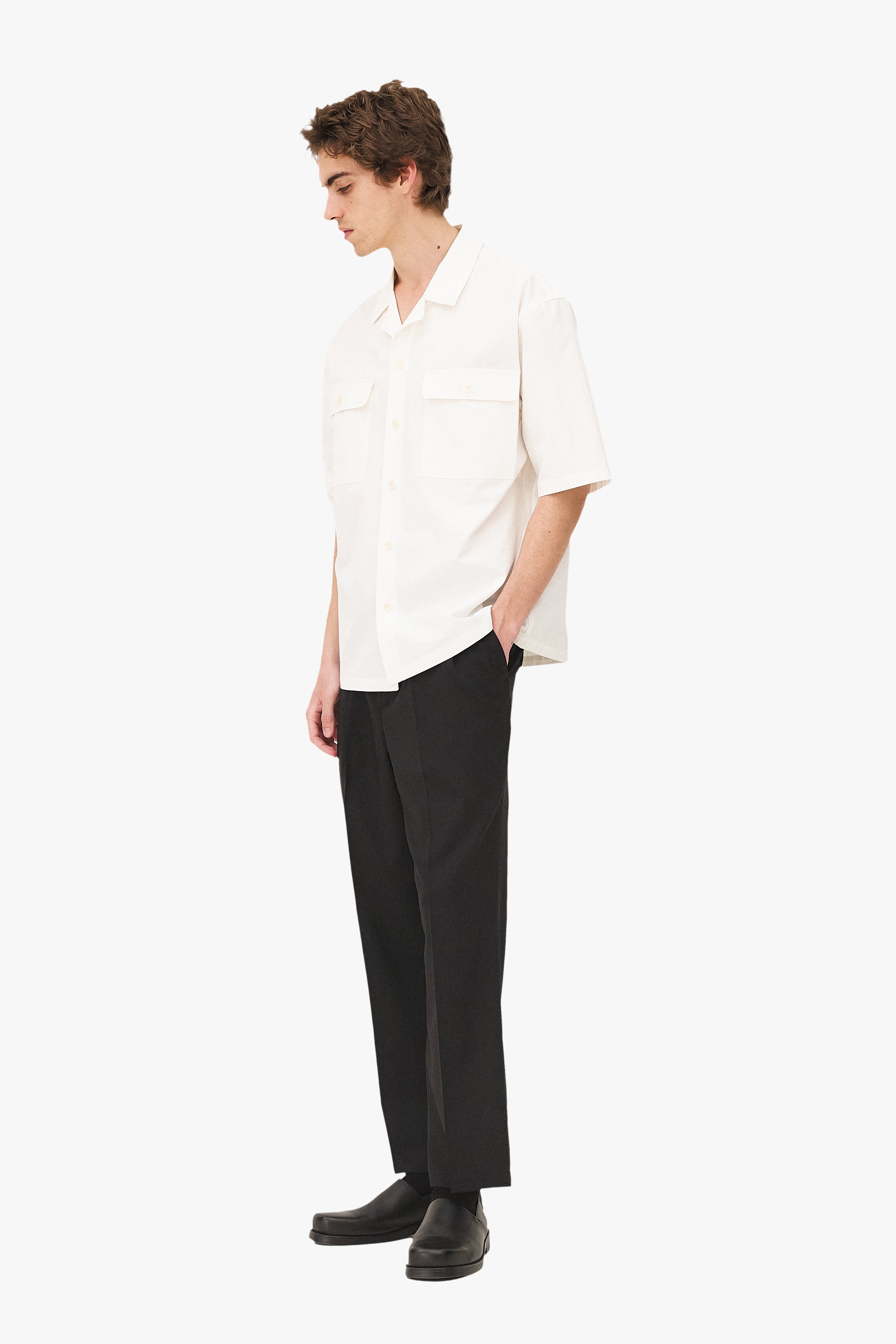 Borneo Utility Shirt Noyoco White