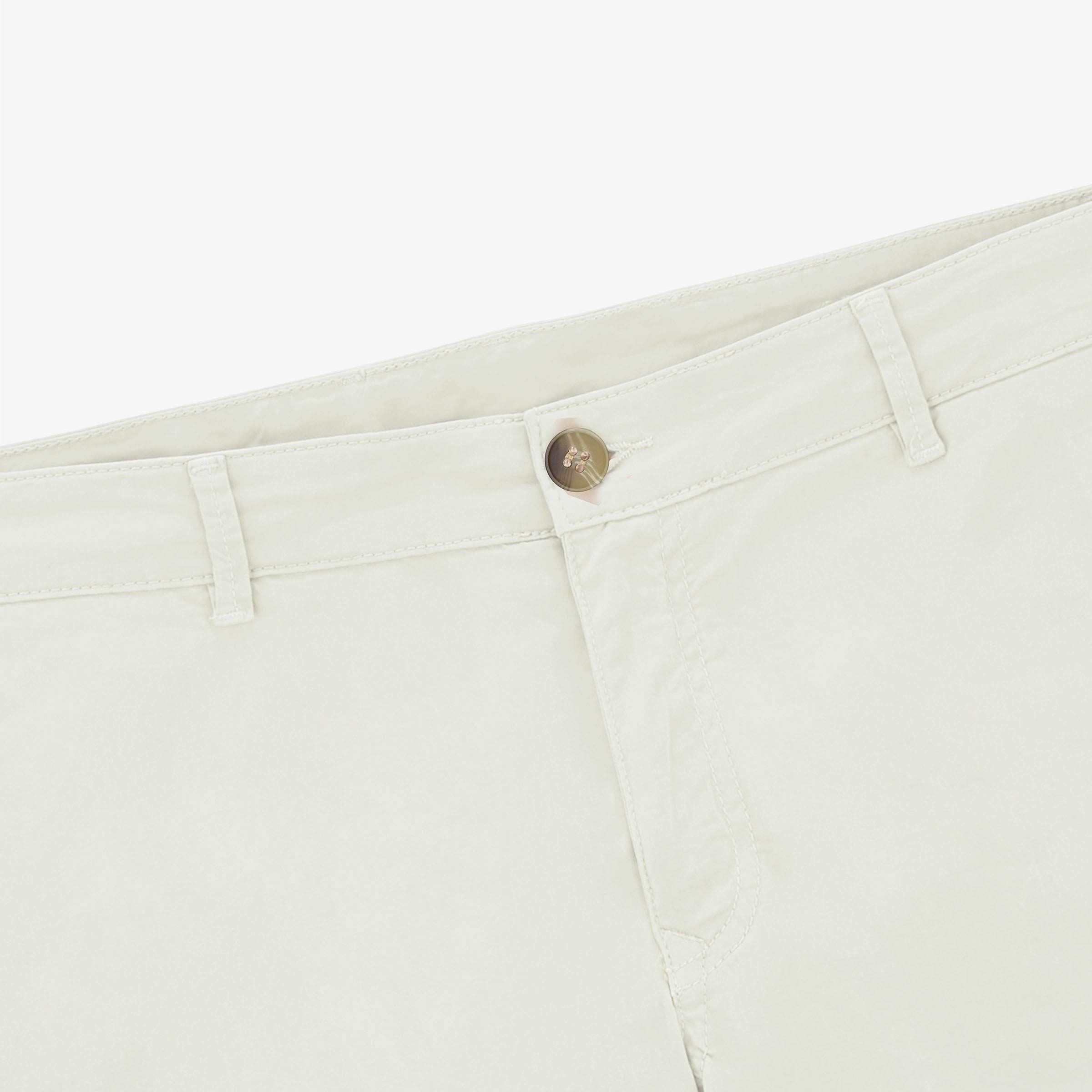 Comfort fit cotton Bermuda shorts SERGE BLANCO Beige