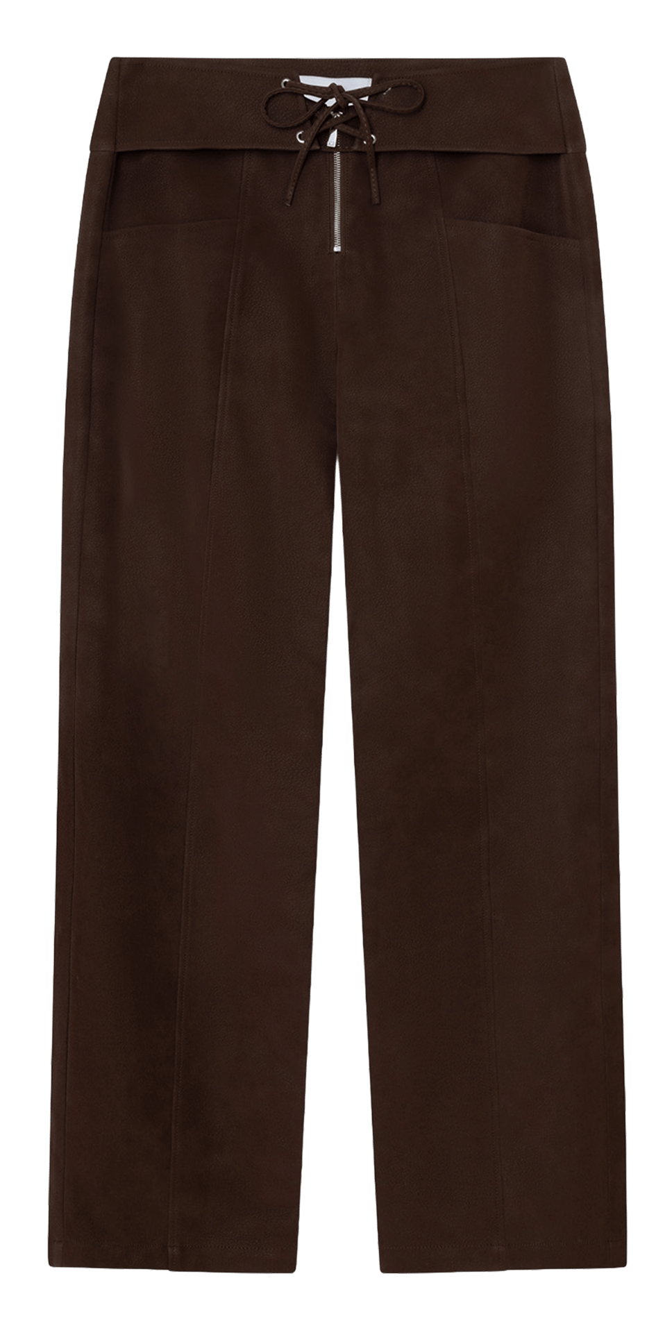 Straight-leg pants LAAGAM Brown