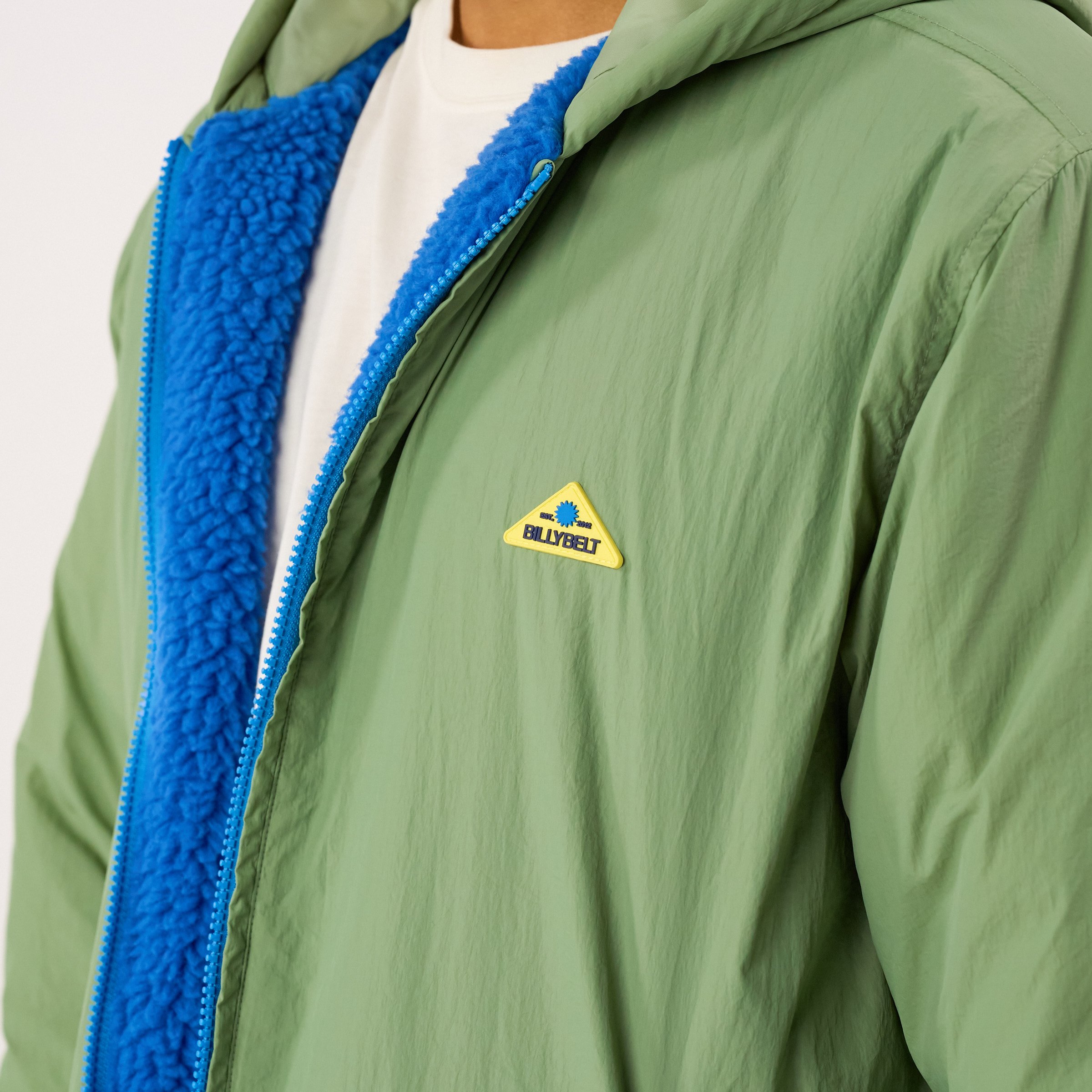 Unisex hooded parka BILLYBELT Green