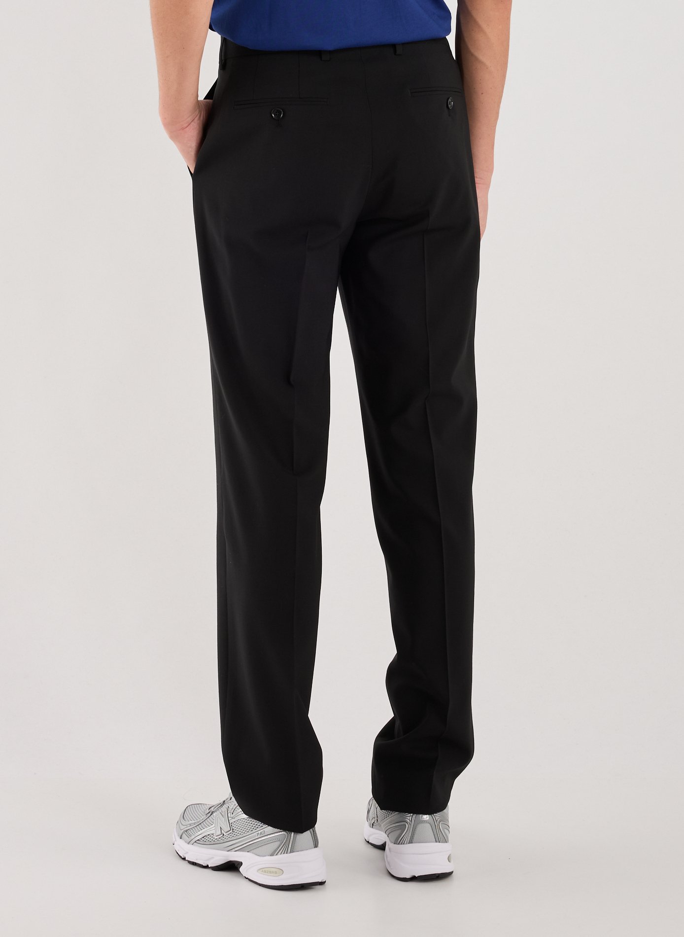 Solid wool blend pants dostum-d p AU PRINTEMPS PARIS Black