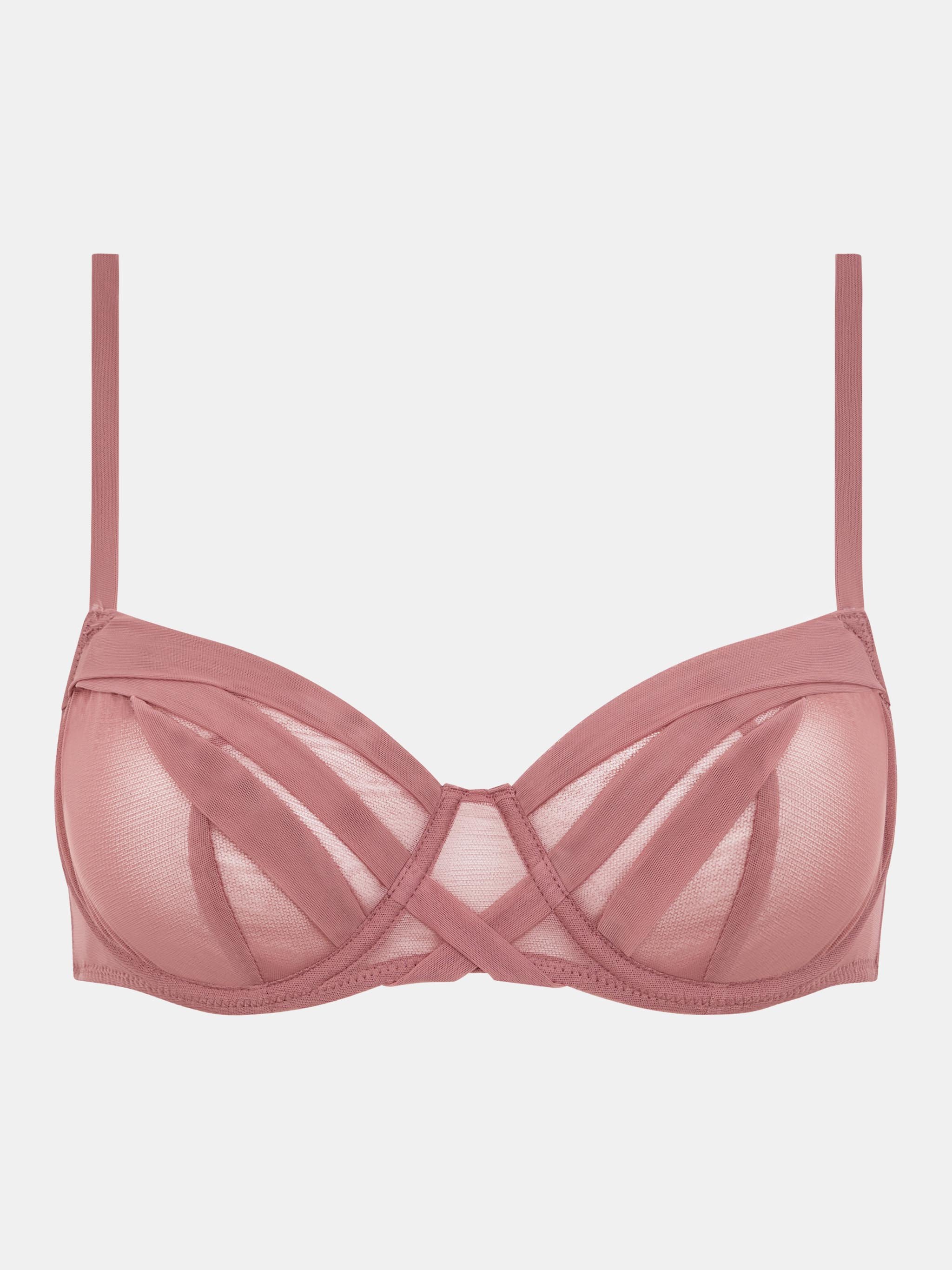 Demi-cup bra CHANTELLE X Pink