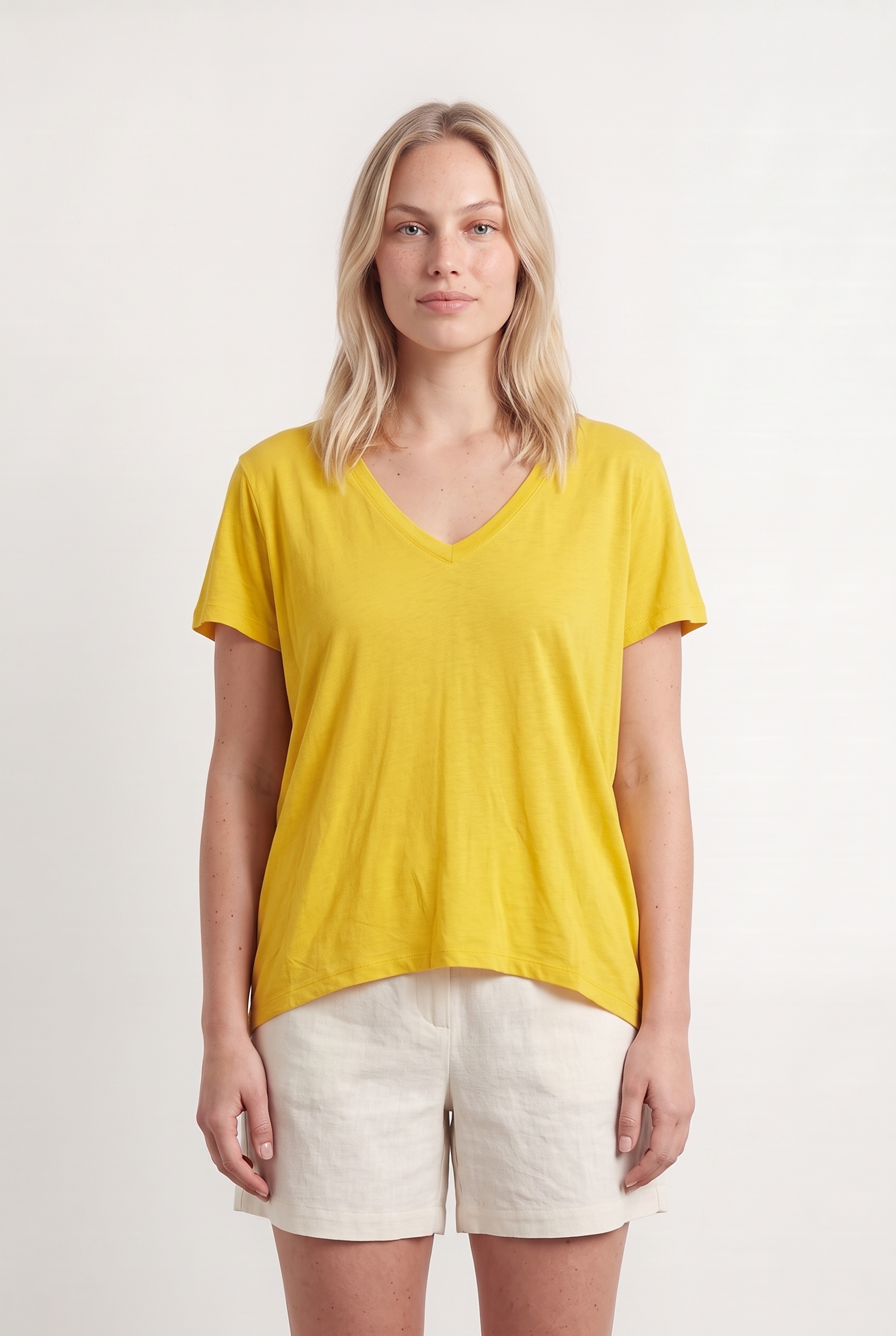T-shirt FROM FUTURE - Seconde Main Yellow