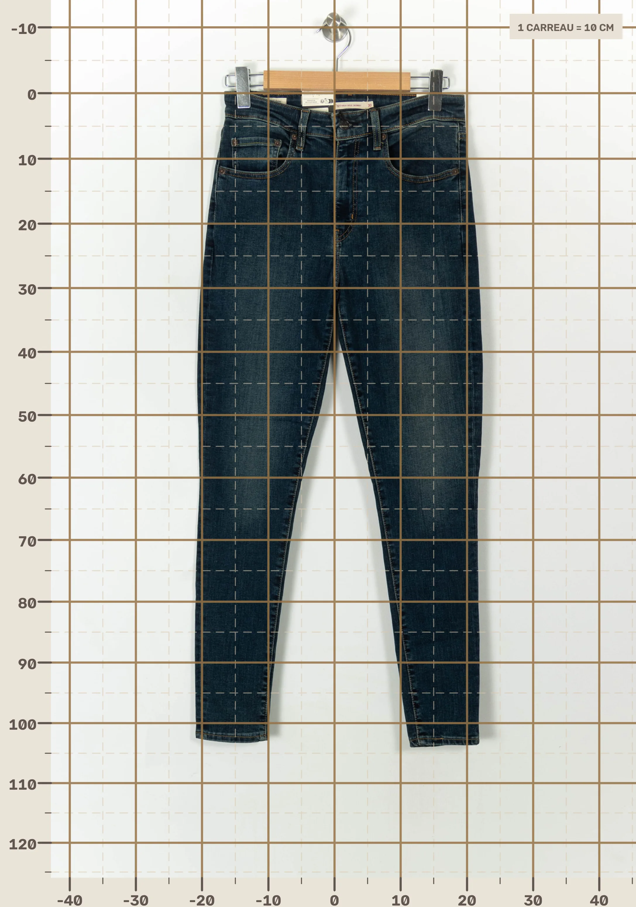 Jeans LEVI'S - Seconde main Blue