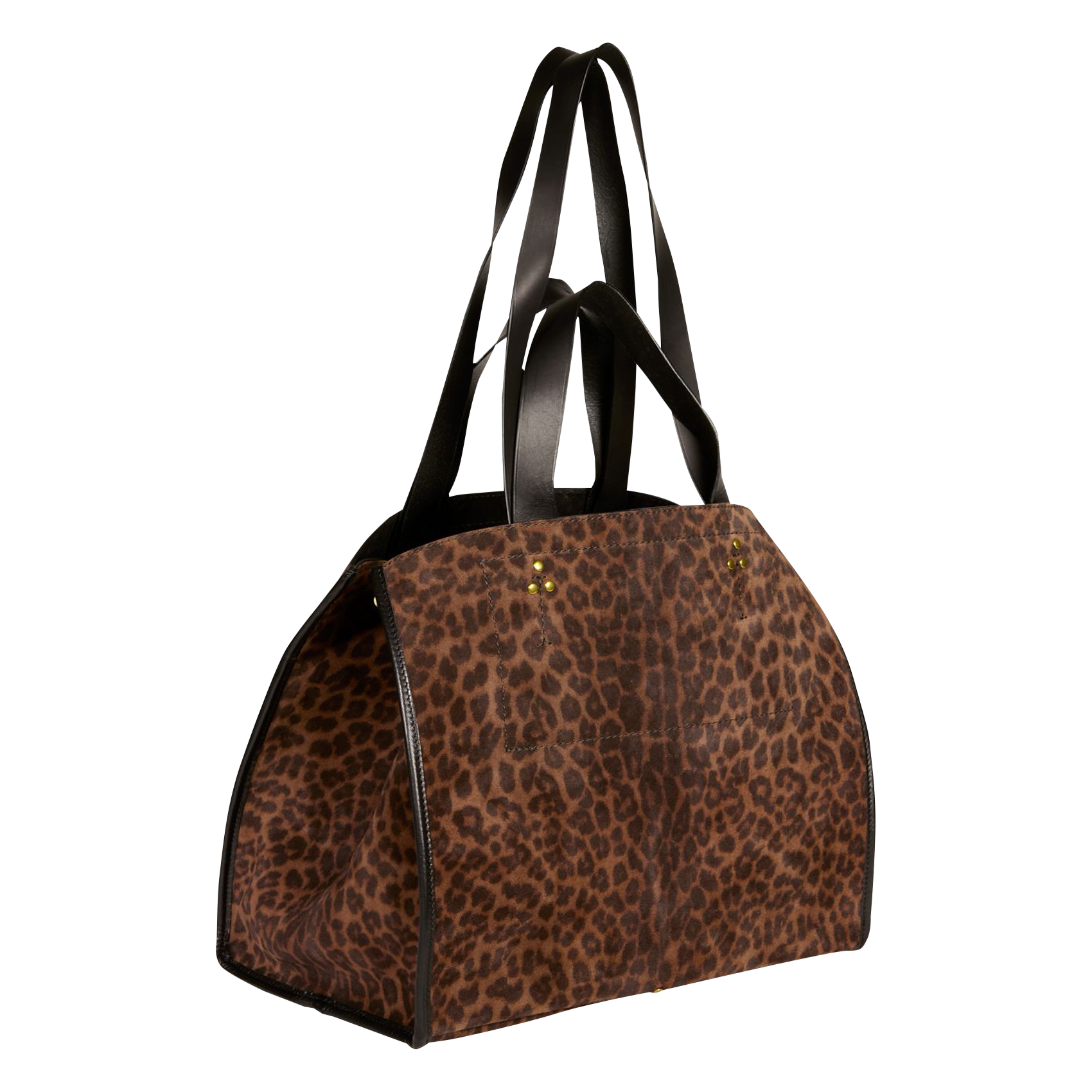 Suede tote bag JEROME DREYFUSS Multicolored