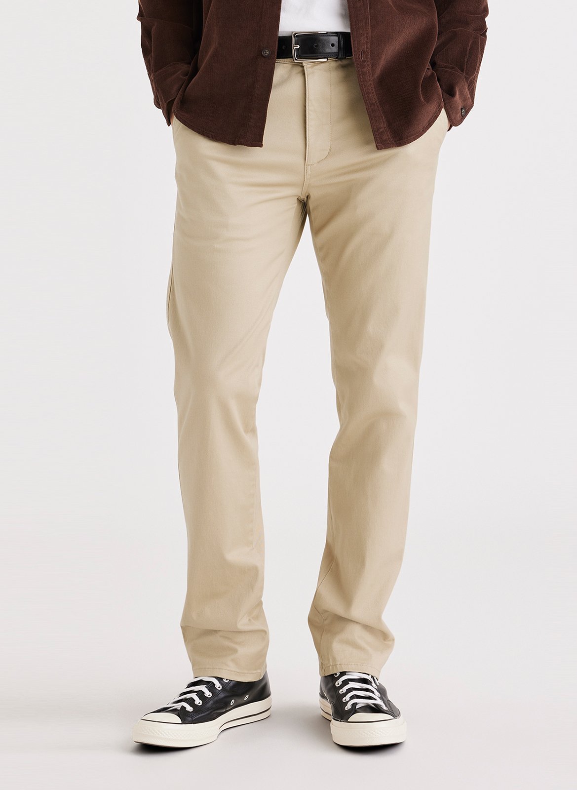 Pantalon chino slim-fit en coton stretch DOCKERS Beige