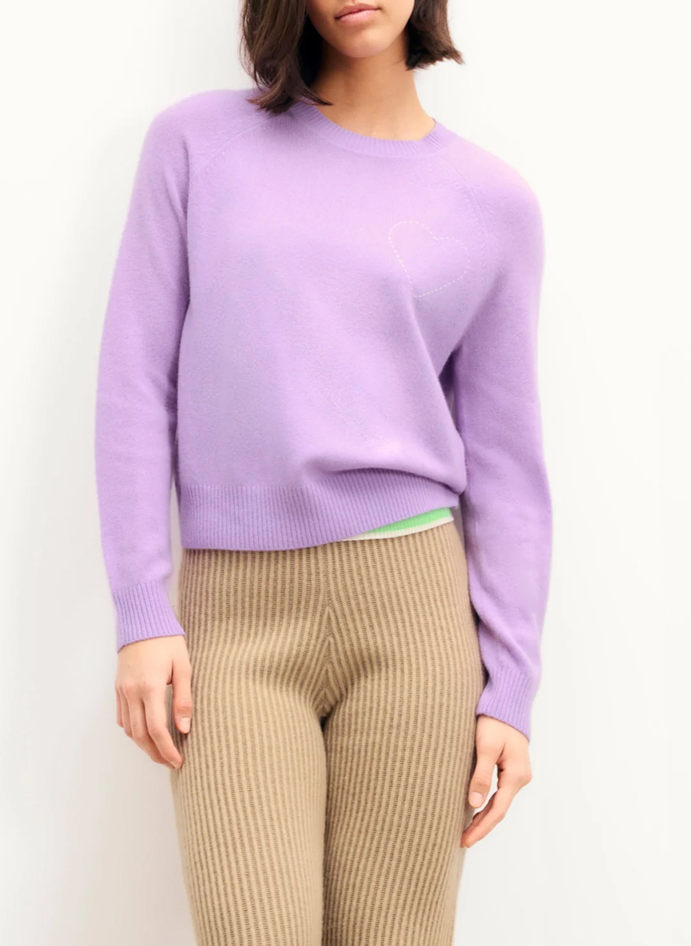 Coltrui van kasjmier FROM FUTURE Violet