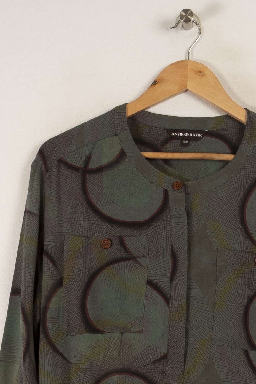 Midi dress ANTIK BATIK - Seconde Main Green