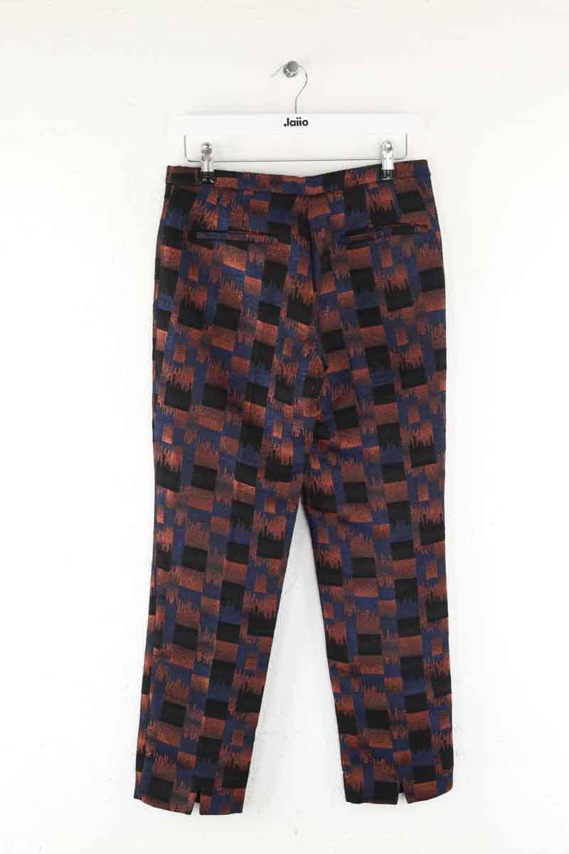 Multicolored straight pants Multicolored