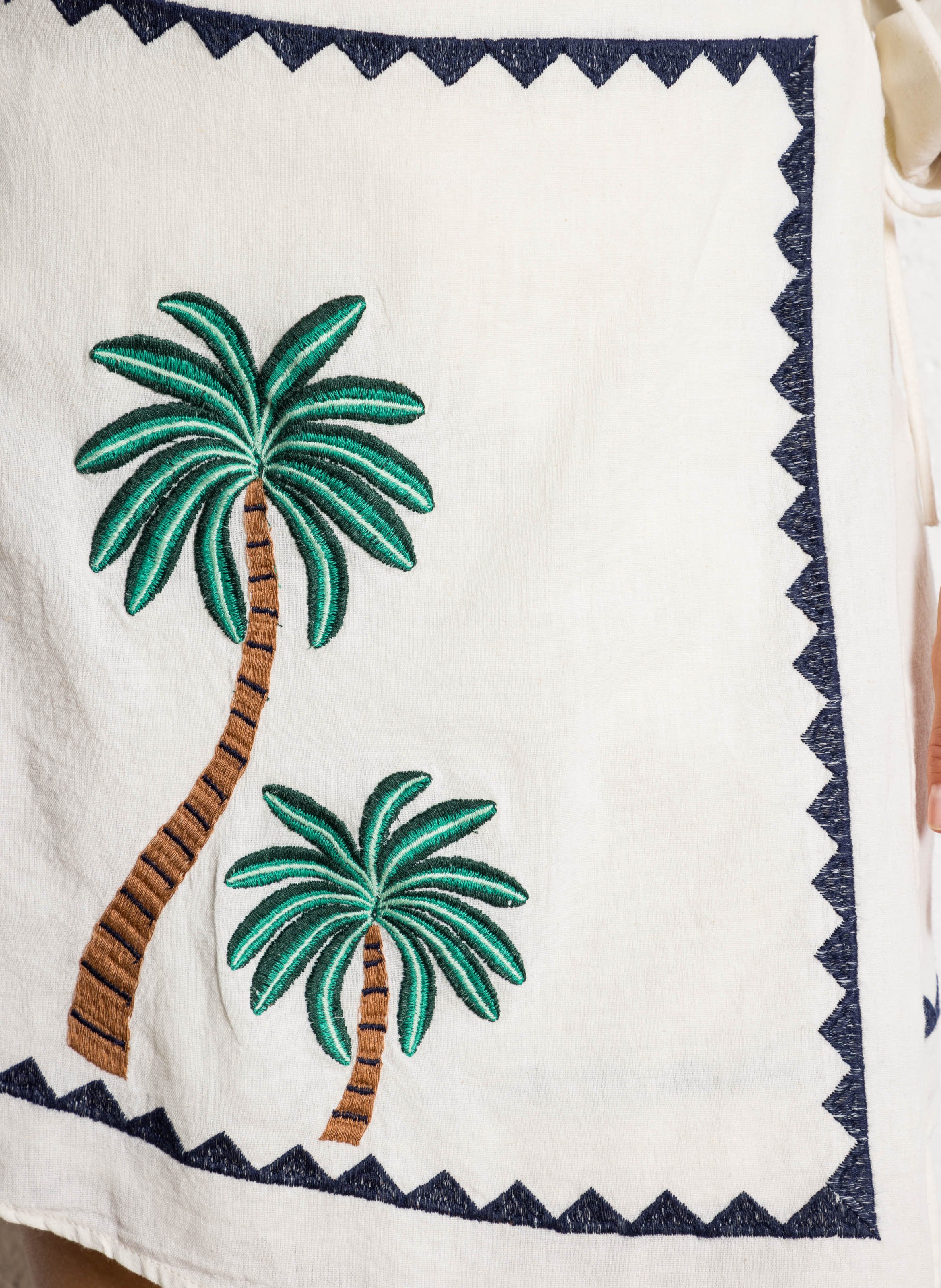 Straight skirt in blended cotton LA PETITE ETOILE Beige