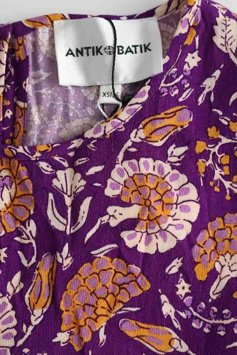 Azawood sleeveless top ANTIK BATIK - Seconde Main Purple