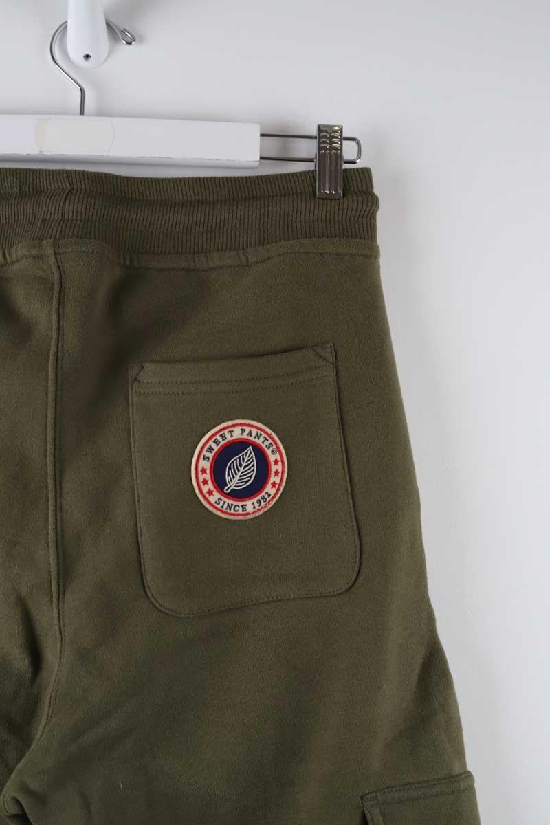 Cotton sports pants SWEET PANTS - Seconde Main Khaki
