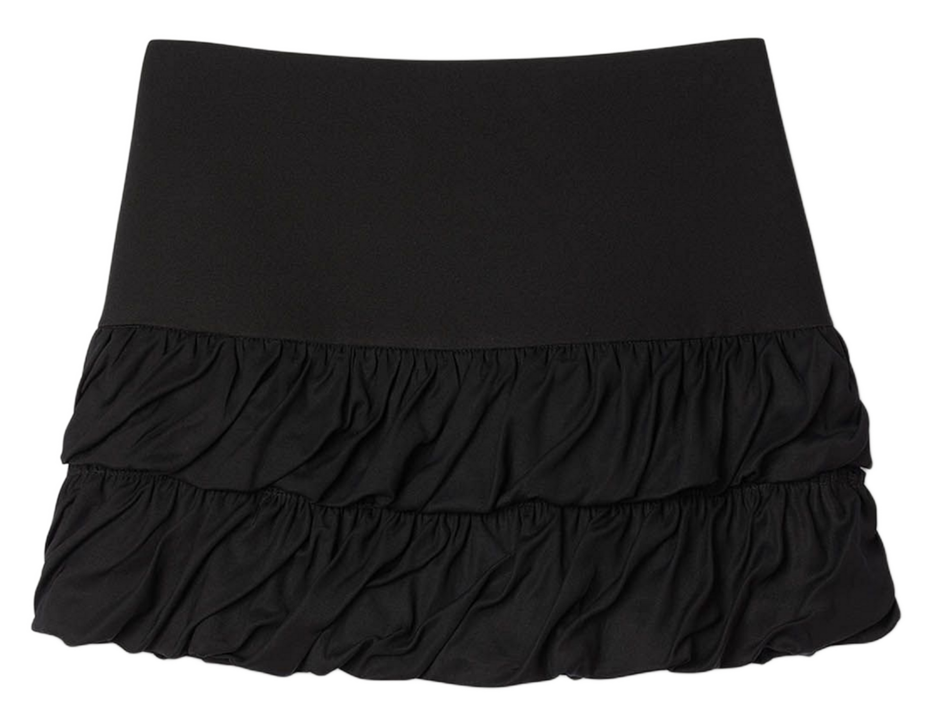 Jupe courte évasée  SANDRO Noir