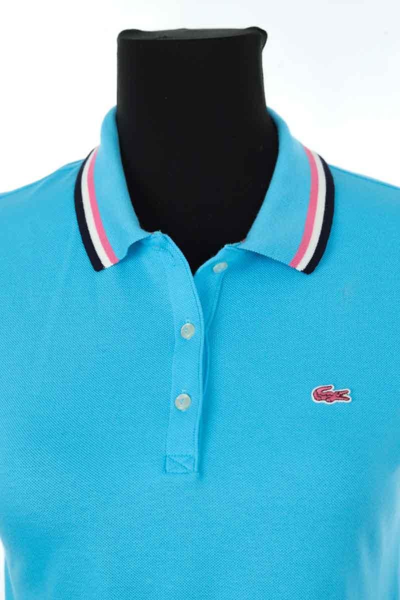 Blue cotton dress LACOSTE - SECONDE MAIN Blue