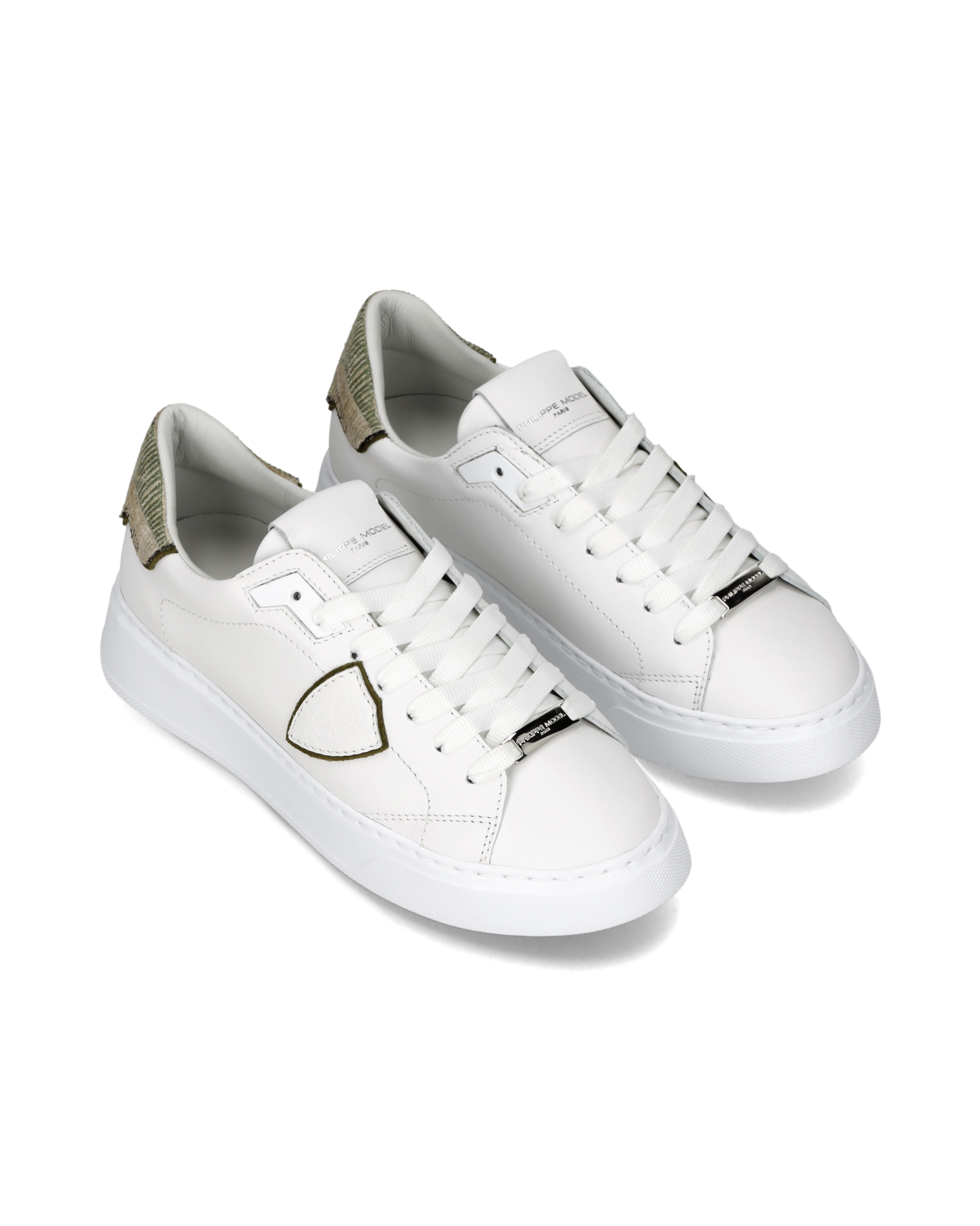 Tennis Temple Sneakers. PHILIPPE MODEL White