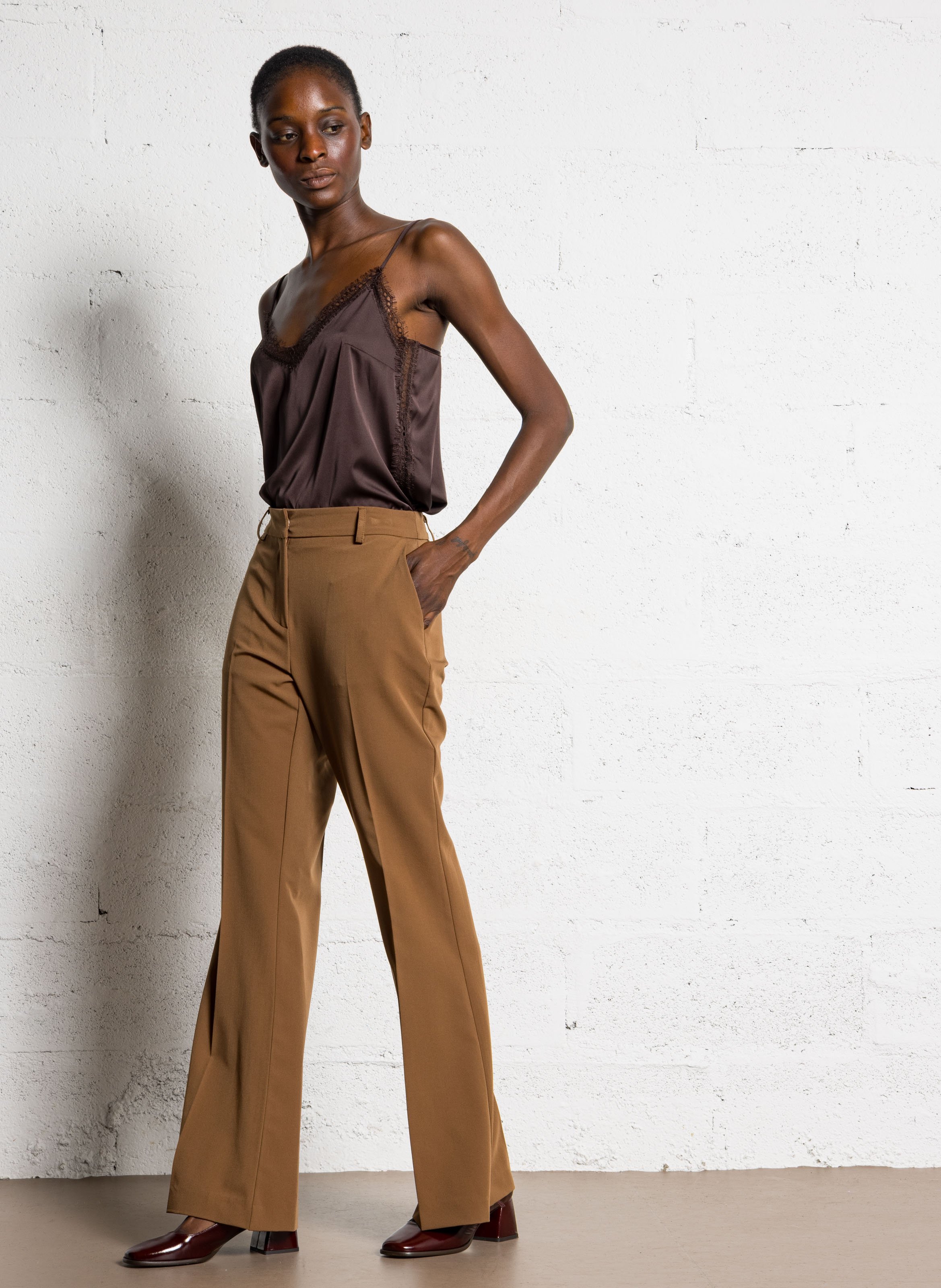 Leather Mary Janes BOCAGE Brown