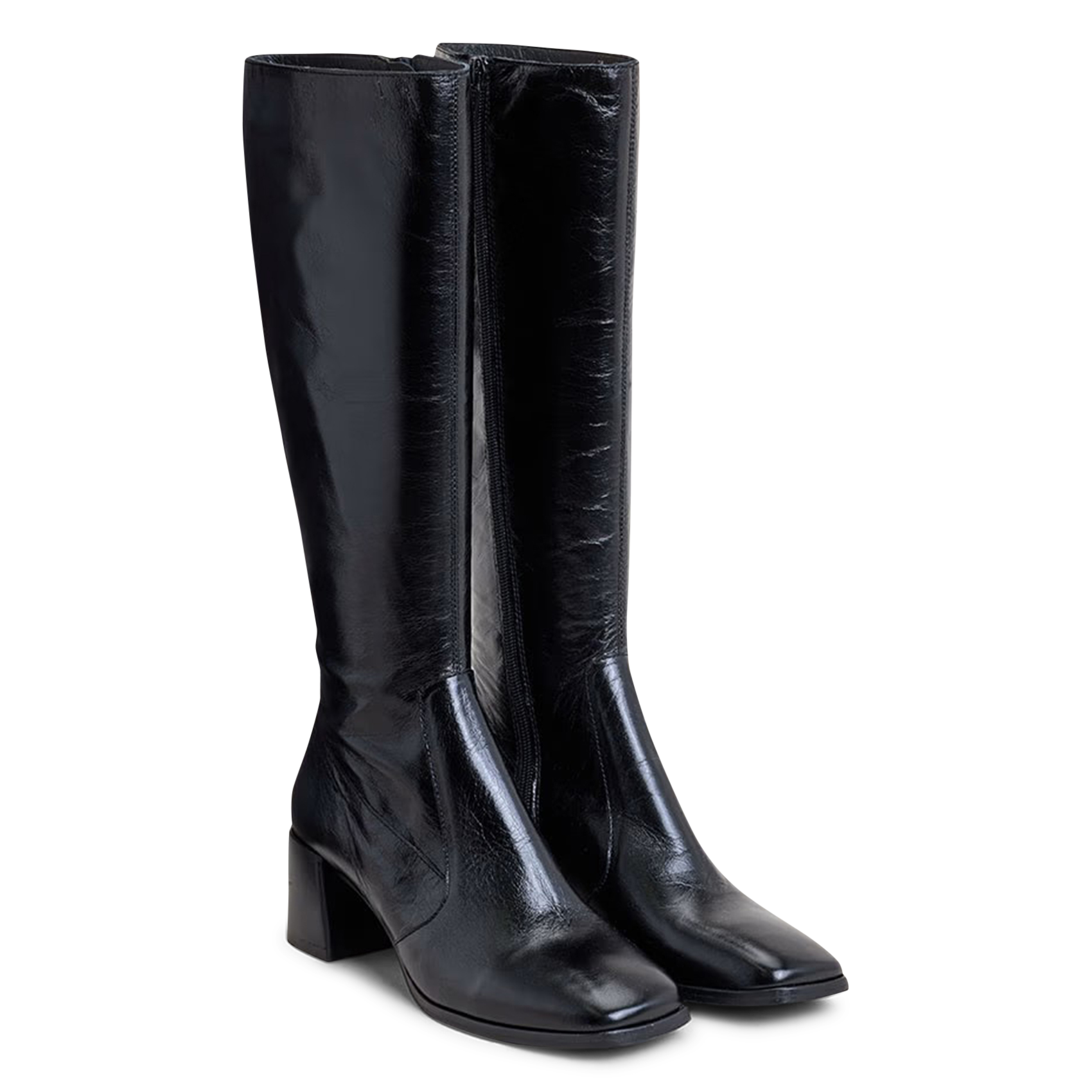Ary leather boots JONAK Black