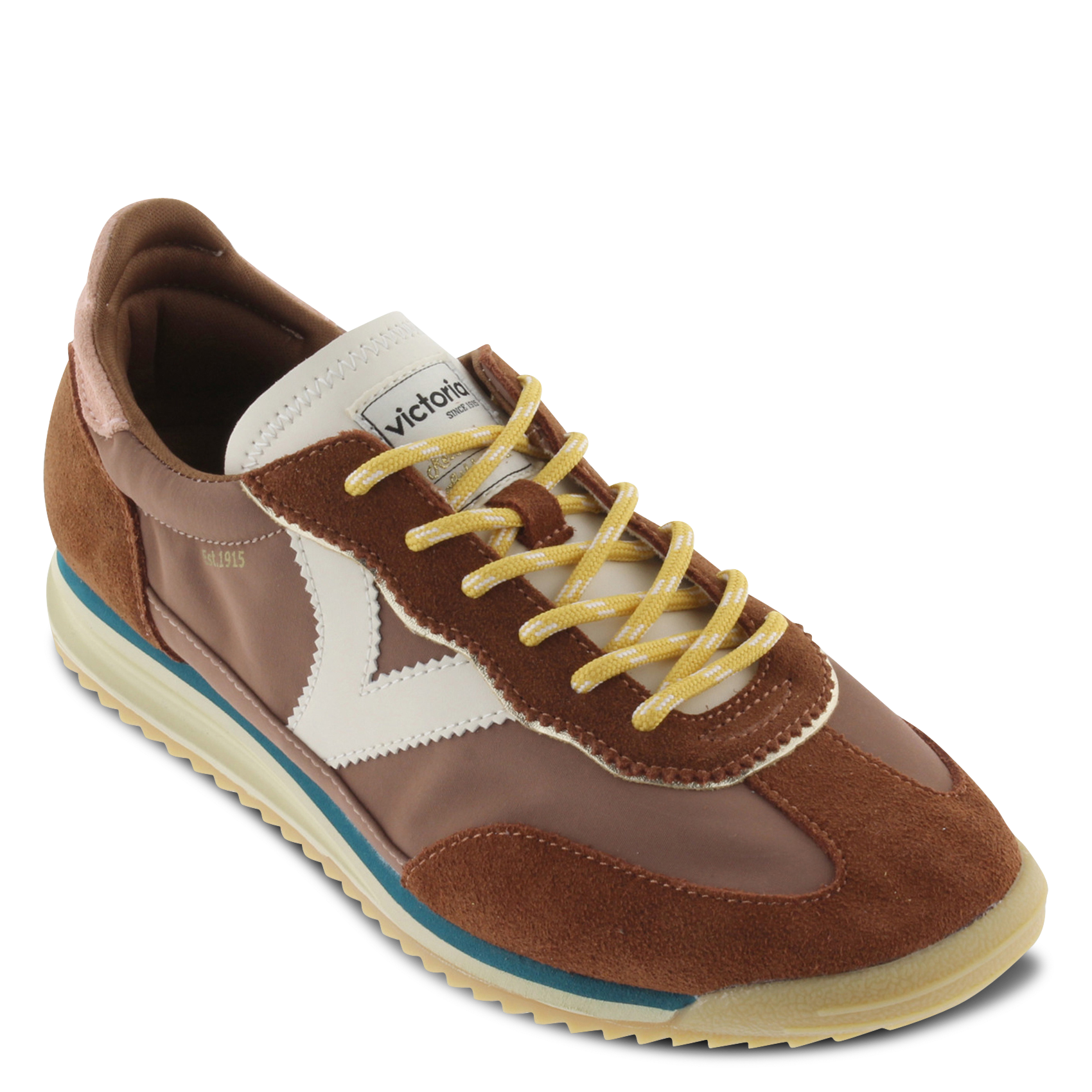 Baskets basses VICTORIA Marron