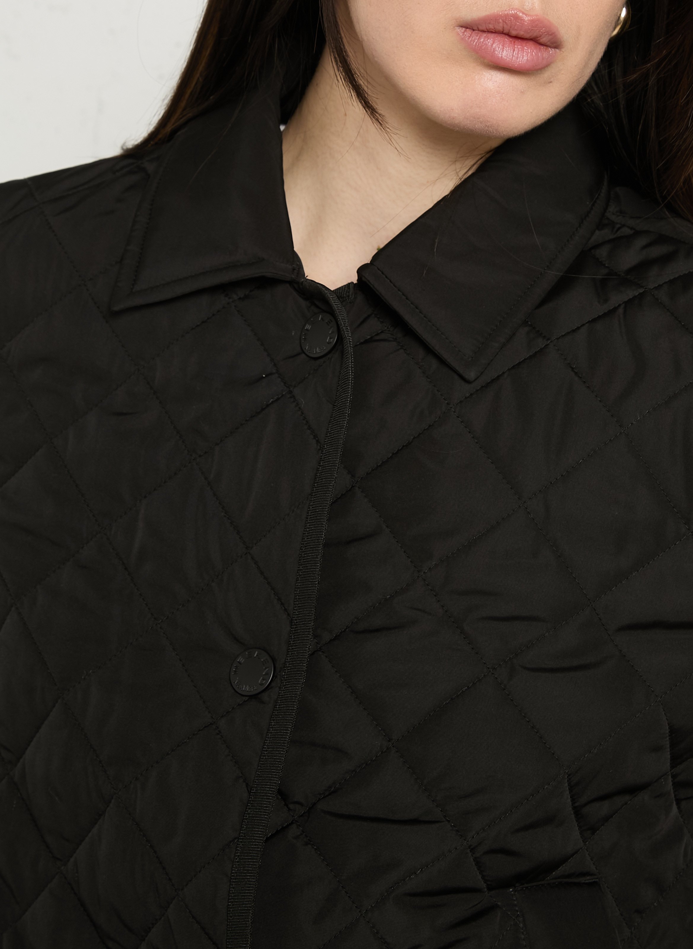 Veste droite col classique matelassée MAX MARA WEEK END Noir