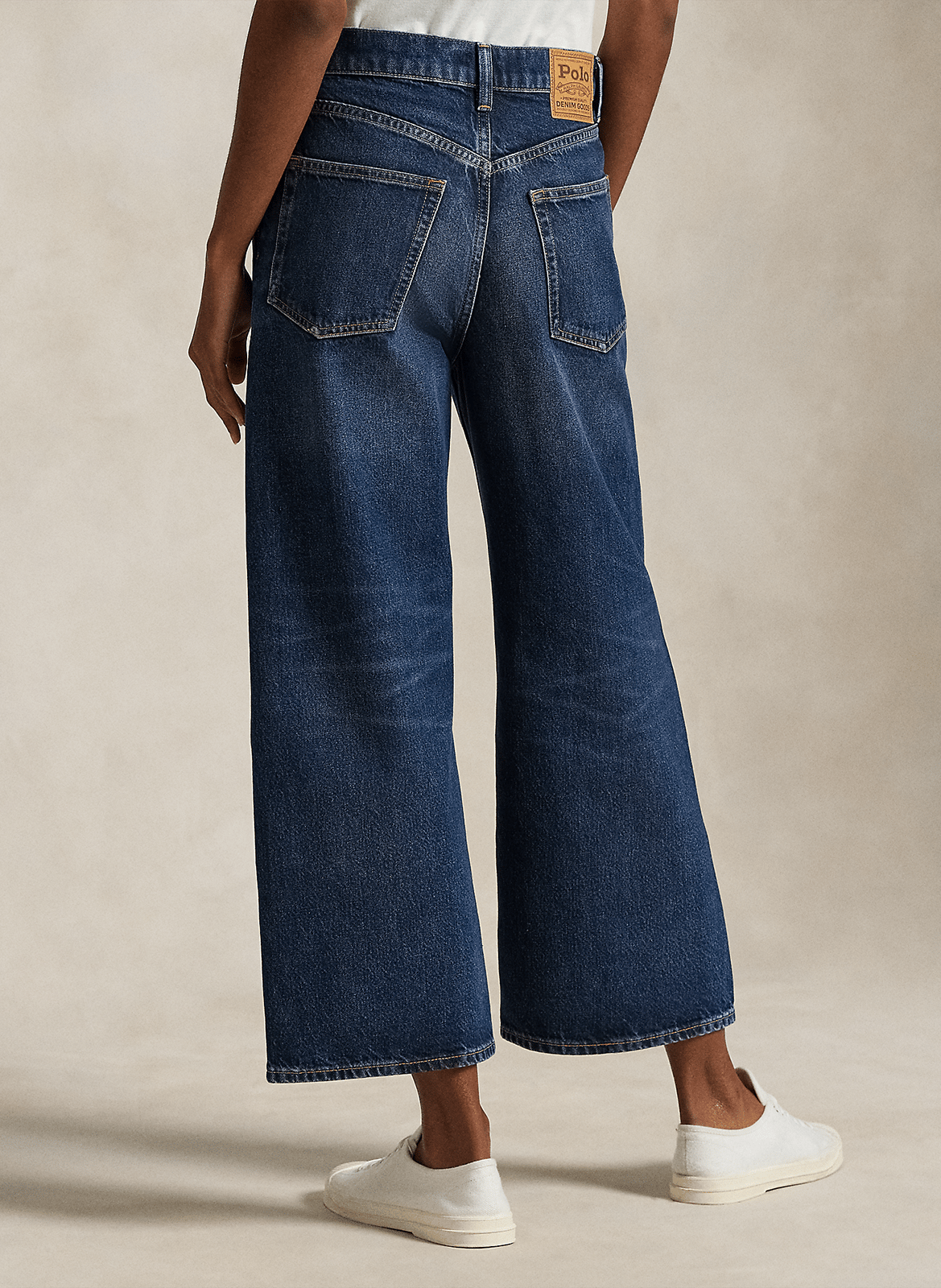 Jean large en coton POLO RALPH LAUREN Bleu