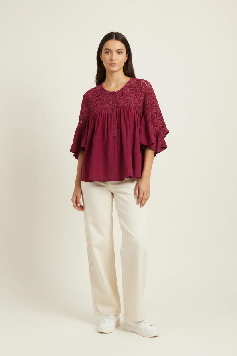 Blouse SEZANE - Seconde main Pink