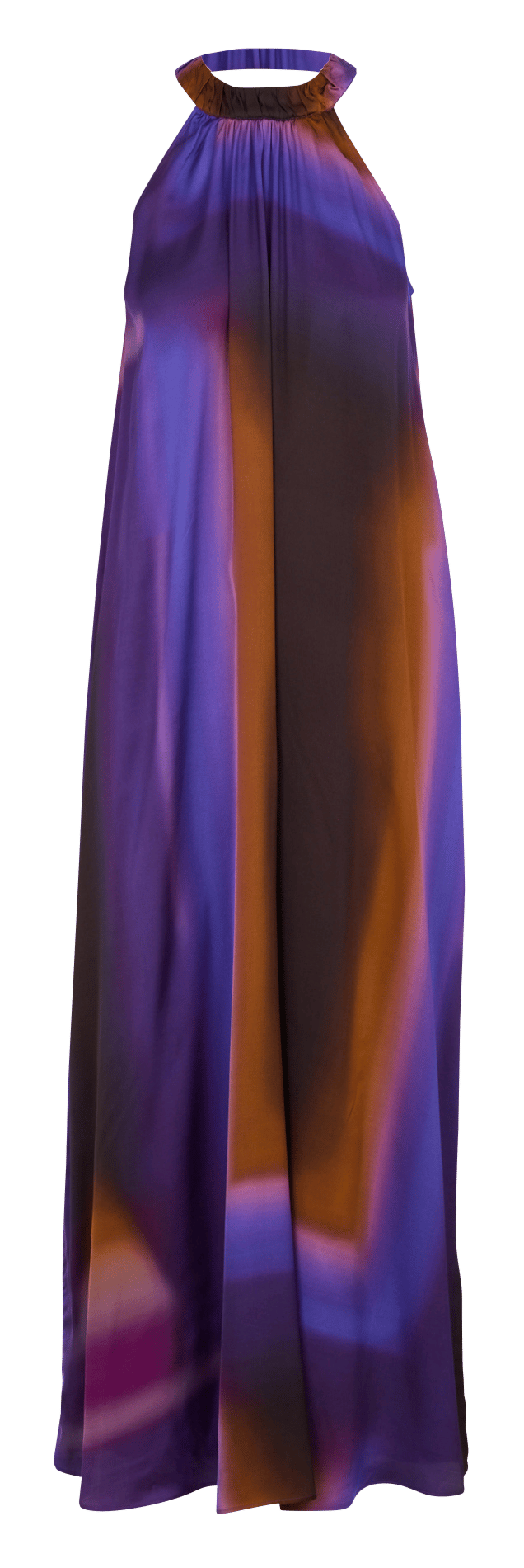 Robe longue ample fluide MOMONI Multicolore