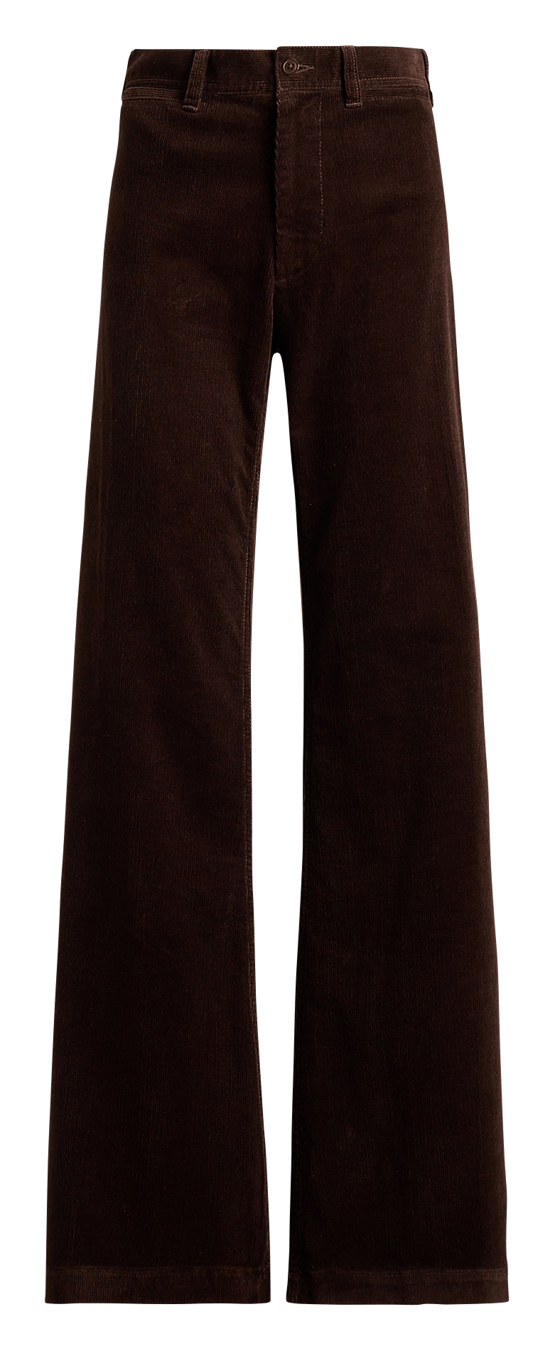 Jean bootcut côtelé en coton mélangée POLO RALPH LAUREN Marron