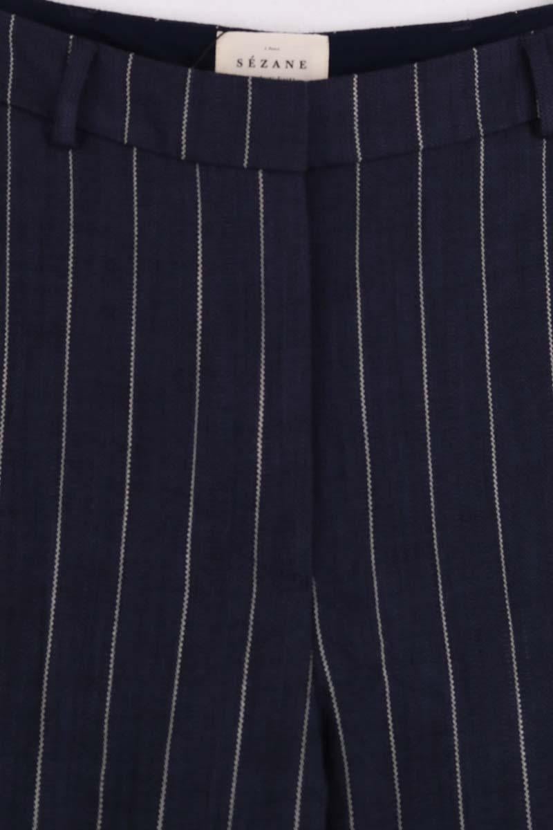Wide-leg pants SEZANE - Seconde main Blue