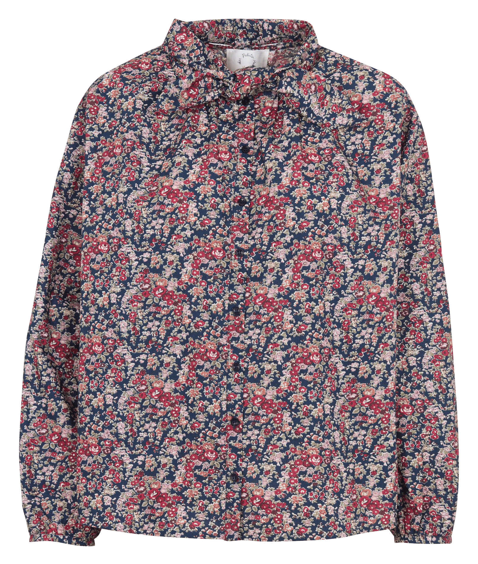 Loose printed cotton blouse DES PETITS HAUTS Multicolored