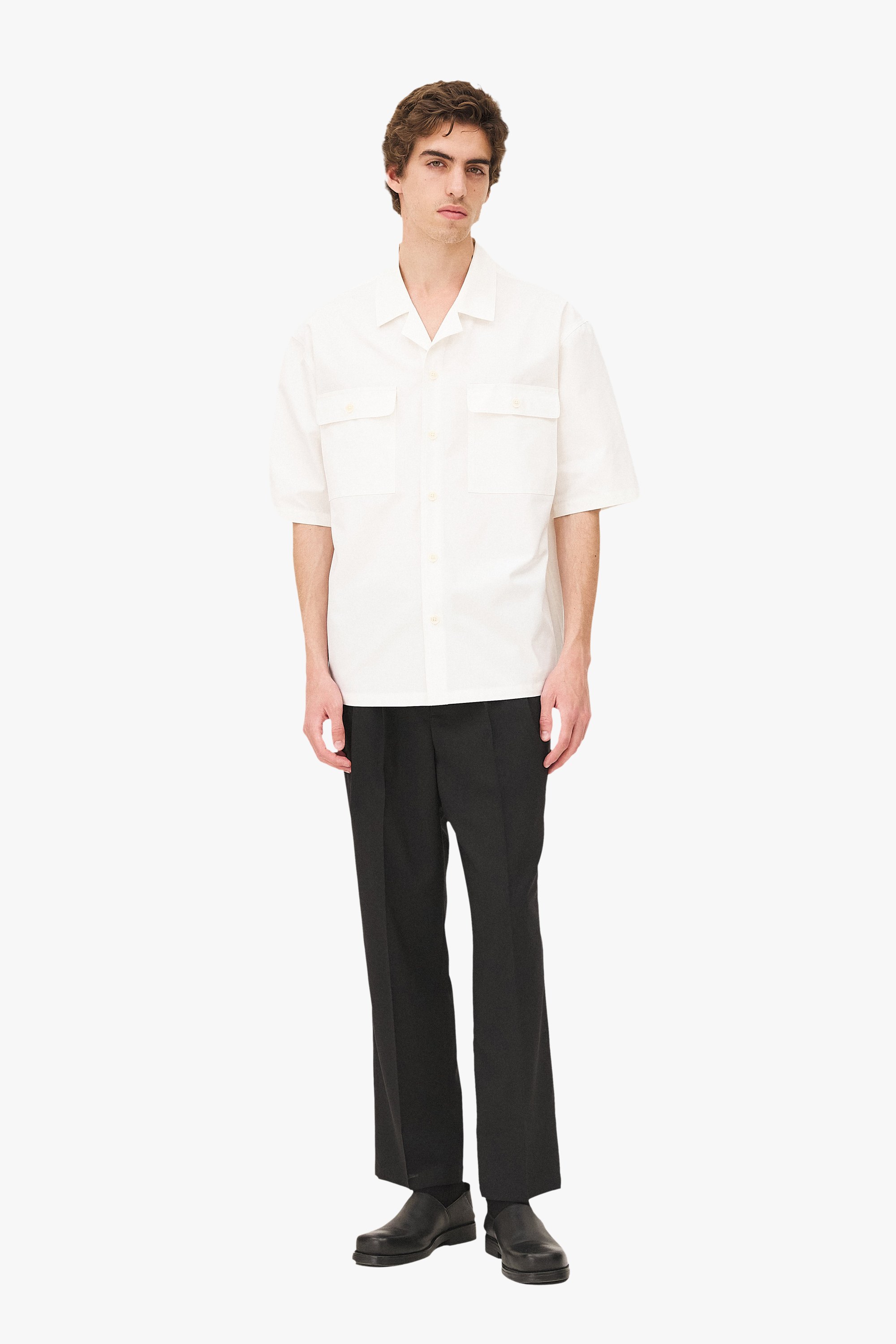 Borneo Utility Shirt Noyoco White
