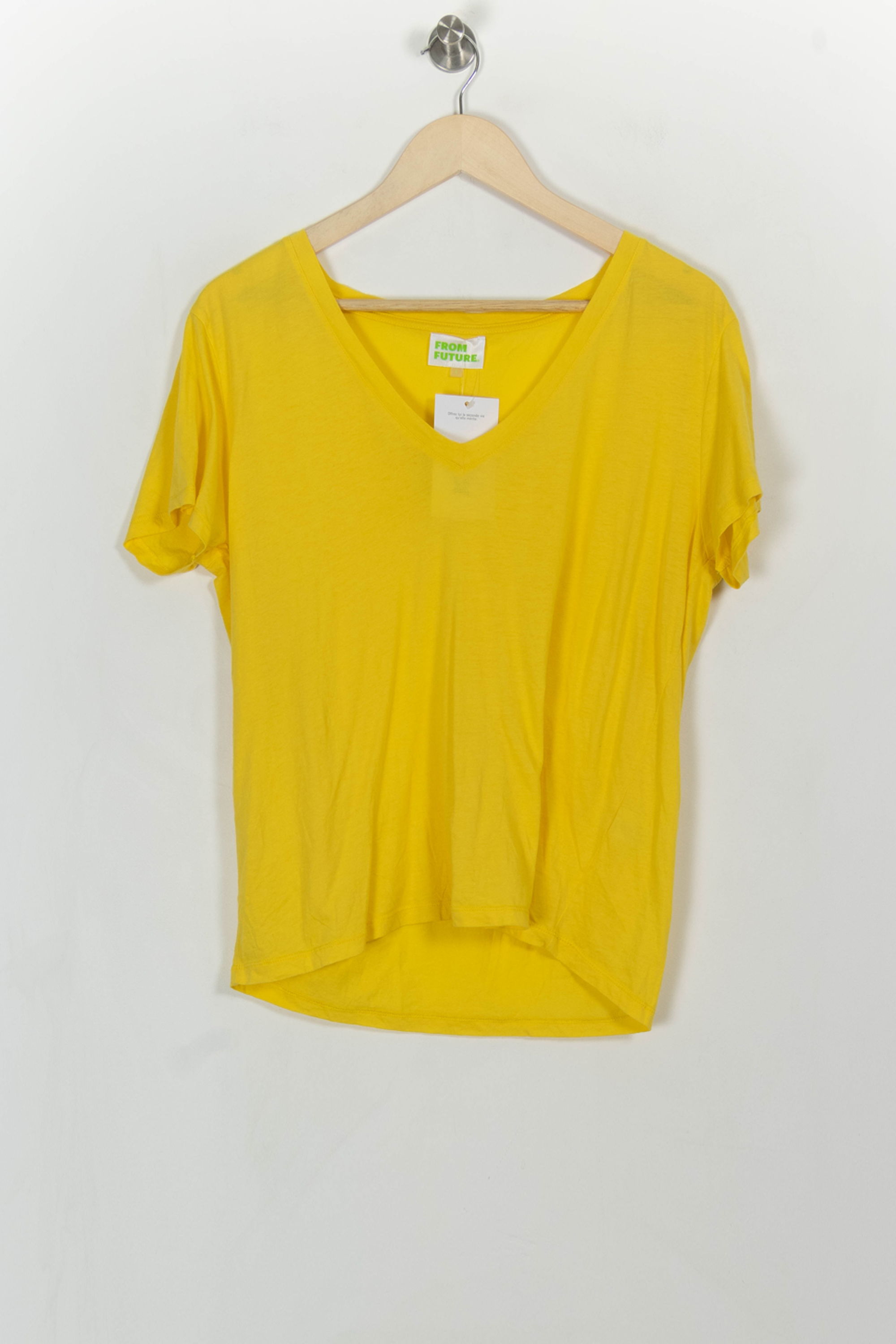 T-shirt FROM FUTURE - Seconde Main Yellow