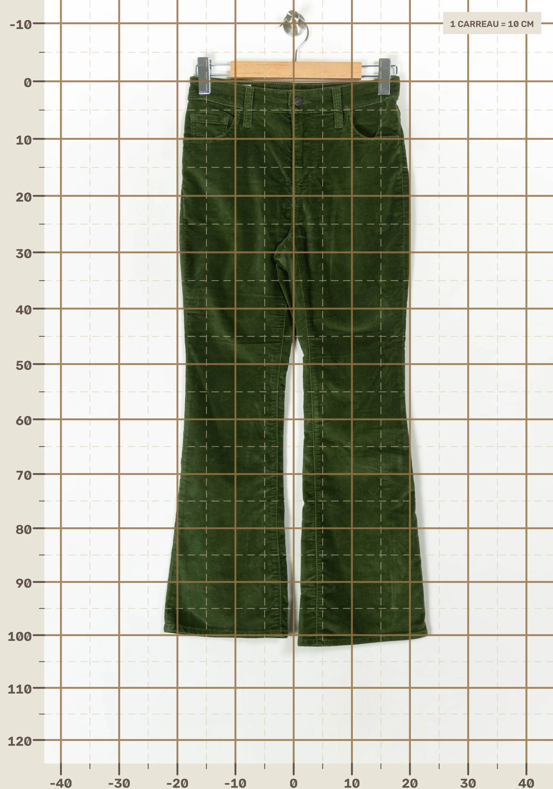 Pants LEVI'S - Seconde main Green
