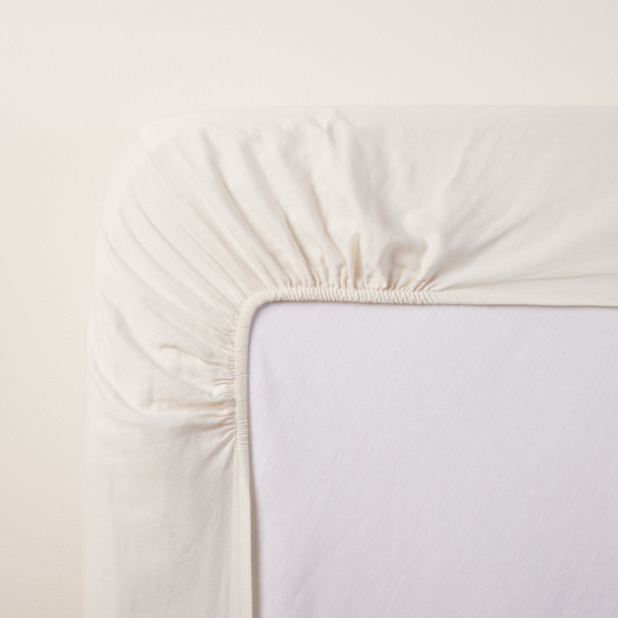 ADEN - Fitted Sheet in Cotton MADURA Beige
