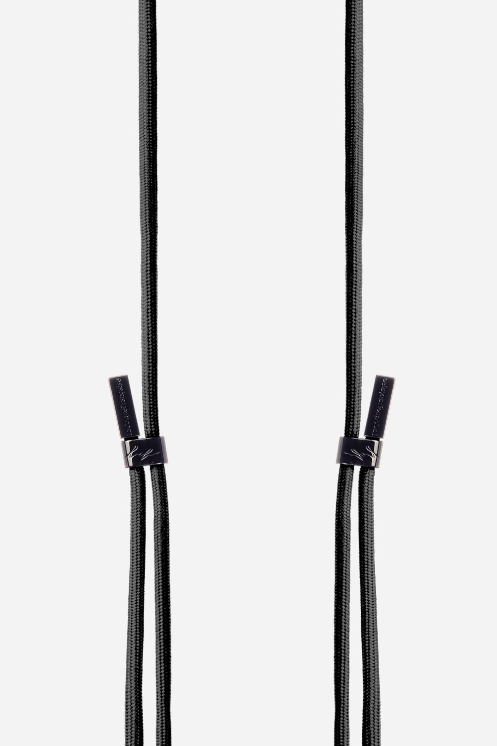 Cotton phone cord LA COQUE FRANCAISE Black