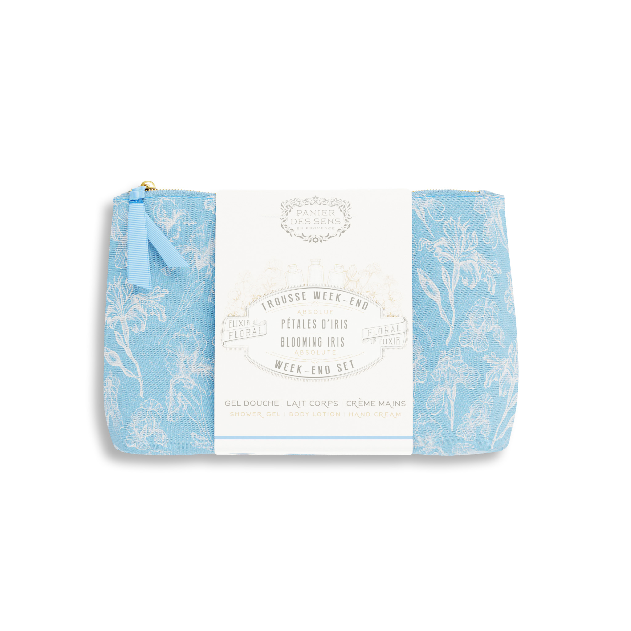 Travel pouch - Iris Petals PANIER DES SENS No color