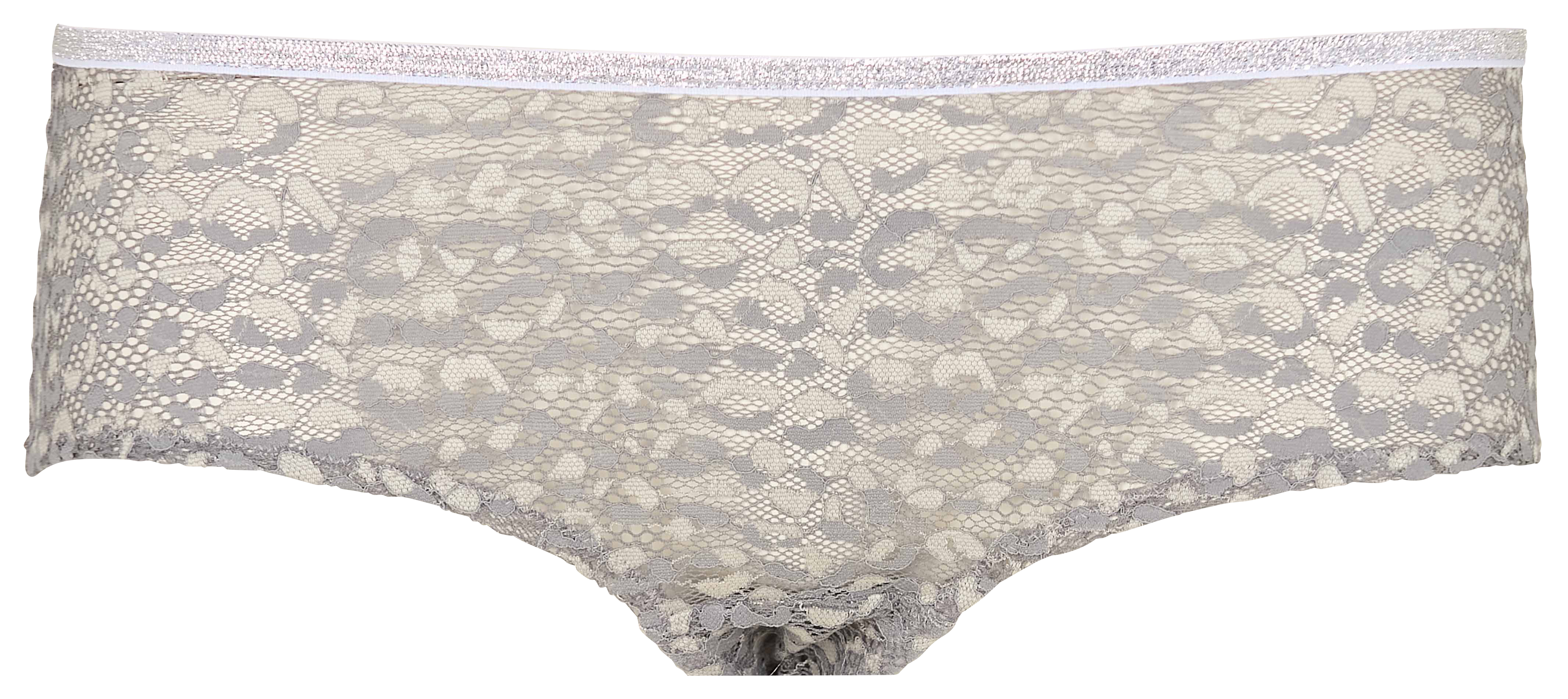 Shorty dentelle  LA NOUVELLE Gris