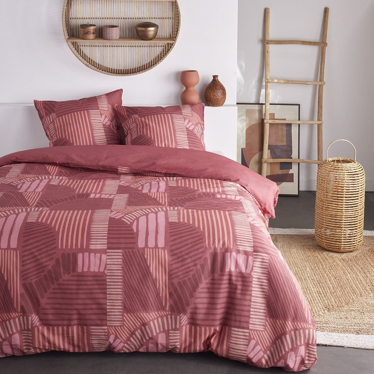 Cotton bedding set TODAY LINGE DE MAISON Pink