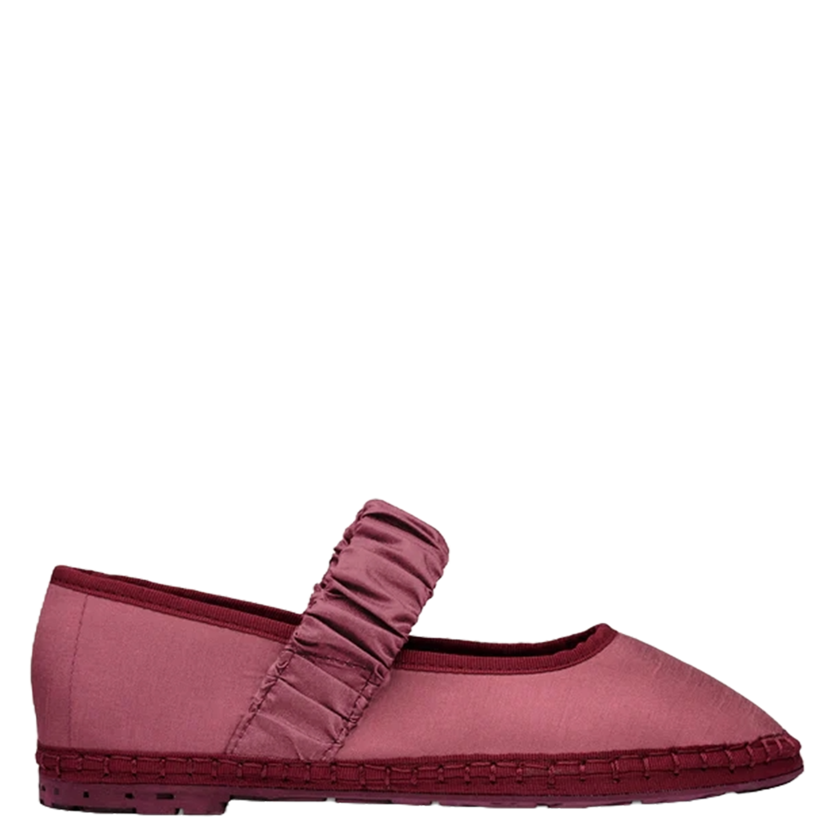 Cotton velvet ballet flats FLABELUS Pink