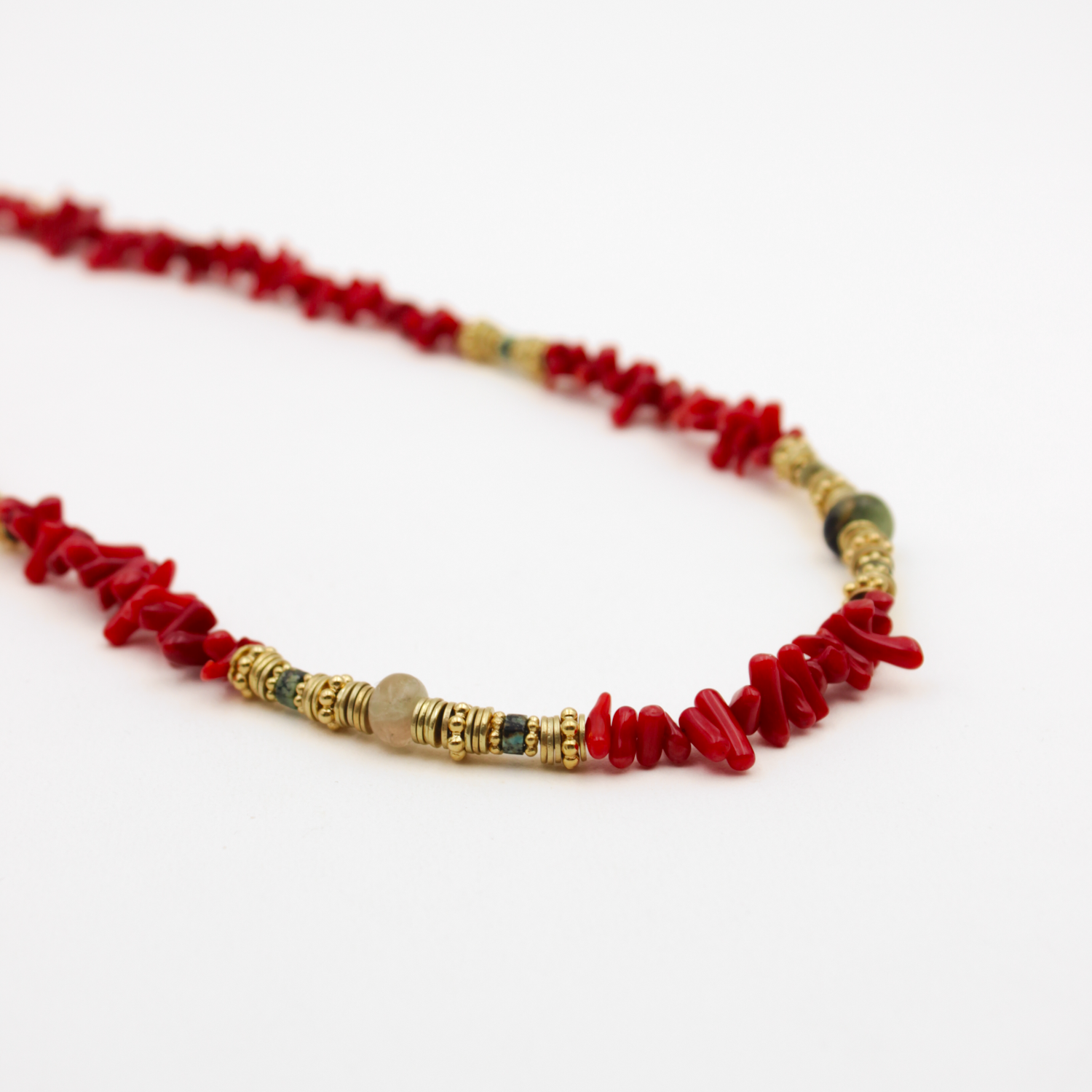 Collier heishi - anna L'ATELIER DES DAMES Doré