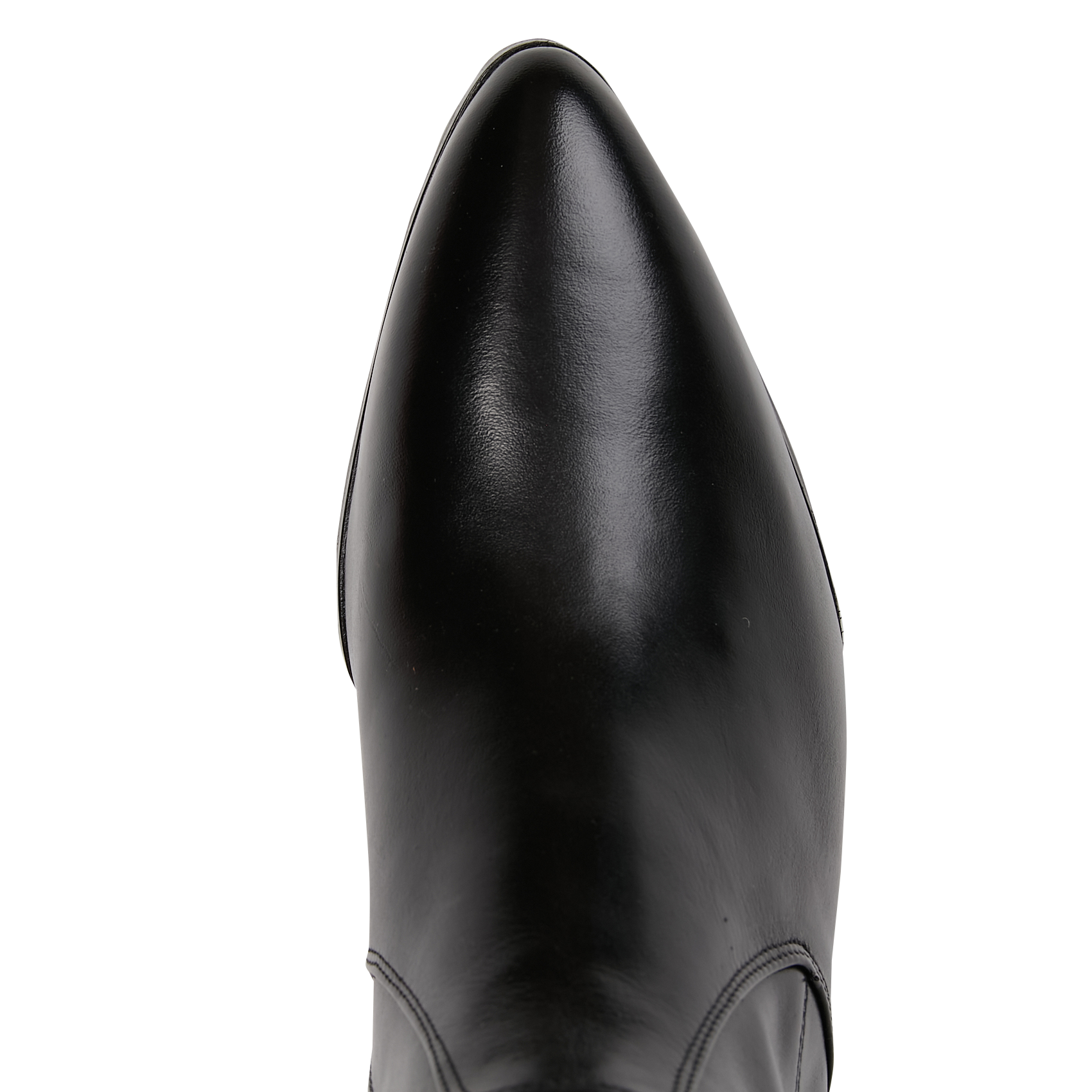 Bottines à talons en cuir RIVECOUR Noir