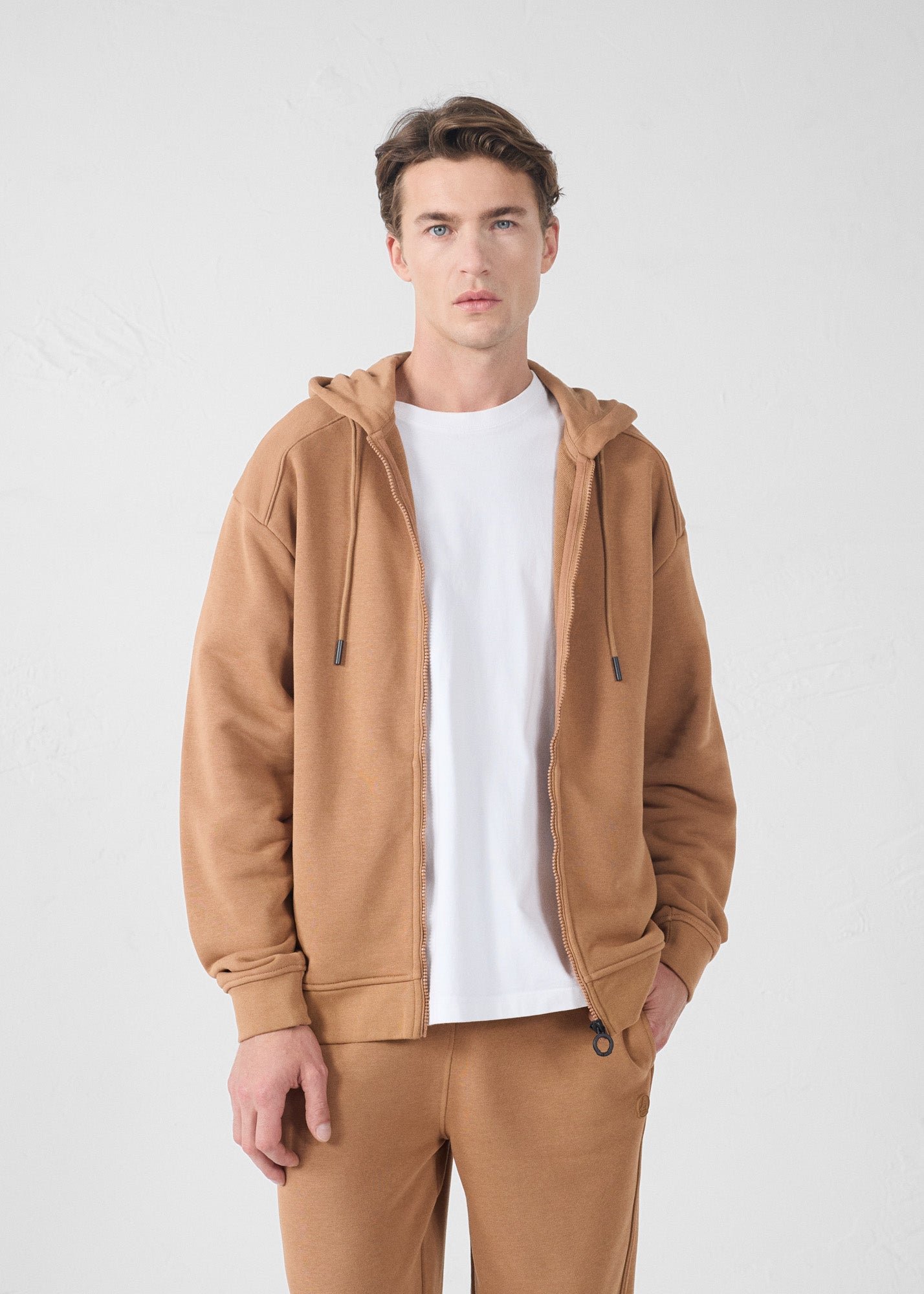 Royal zip jacket JOTT Brown