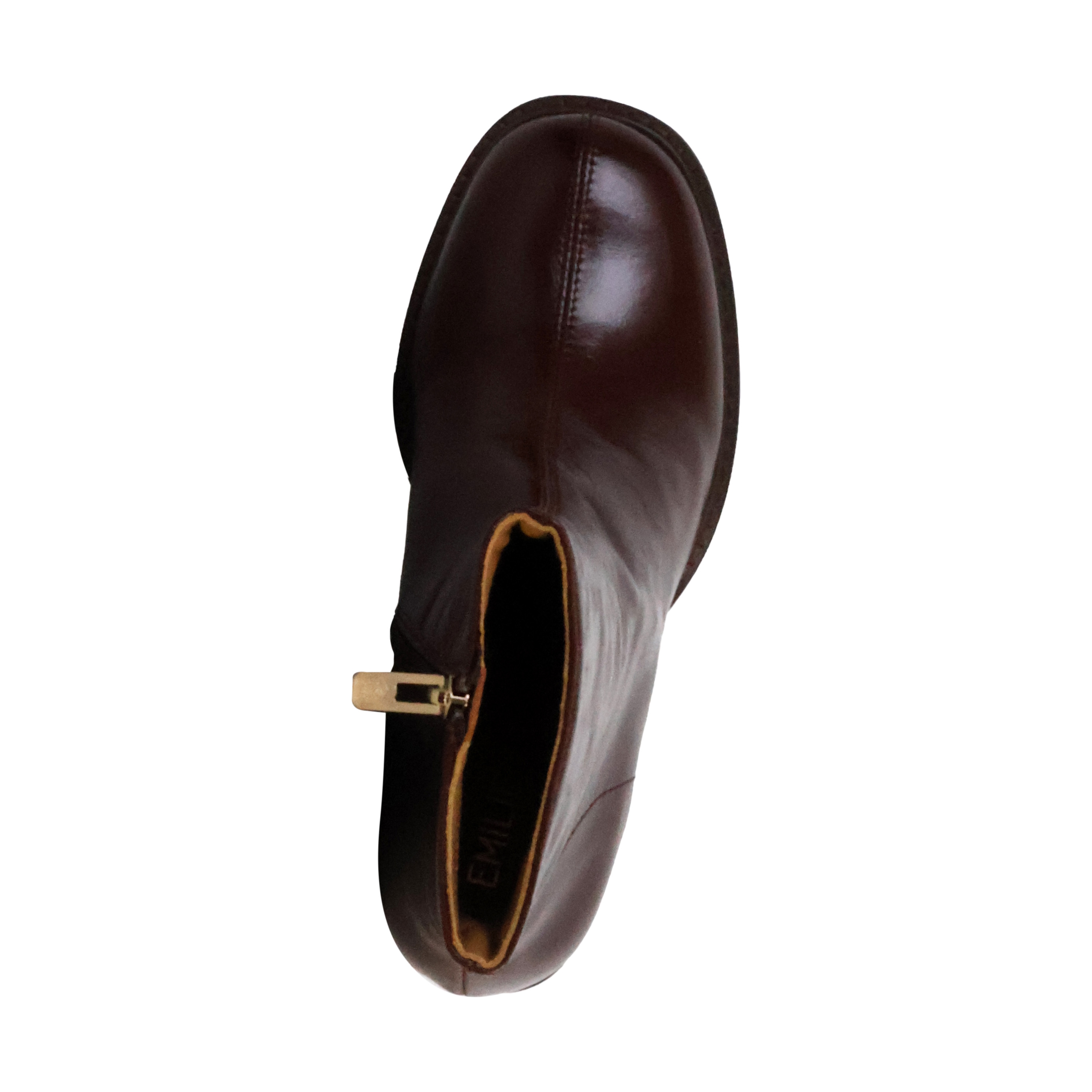 Clea leather ankle boots EMILIE KARSTON Brown