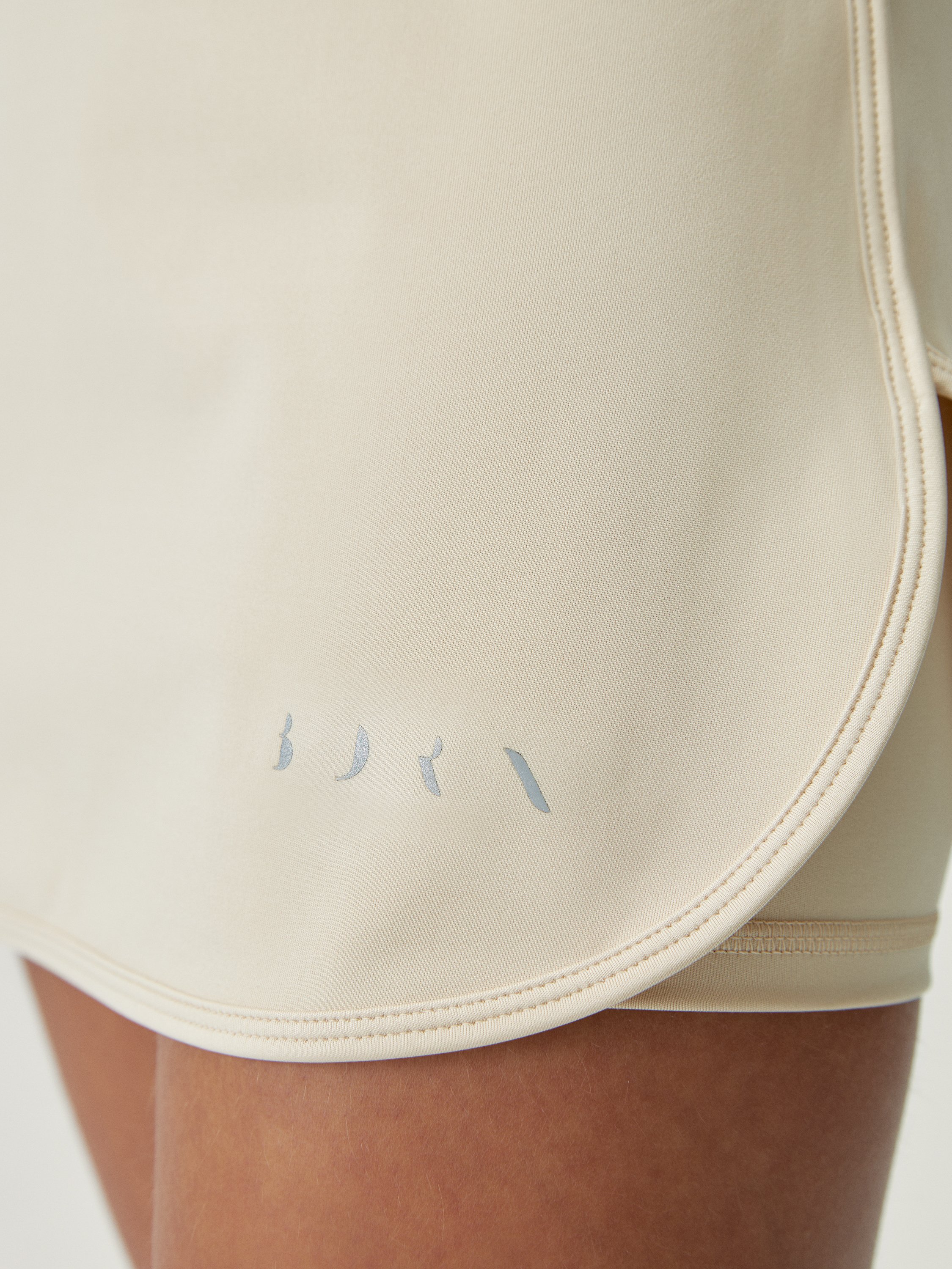 Gadea skirt with integrated shorts BORN LIVING YOGA Beige