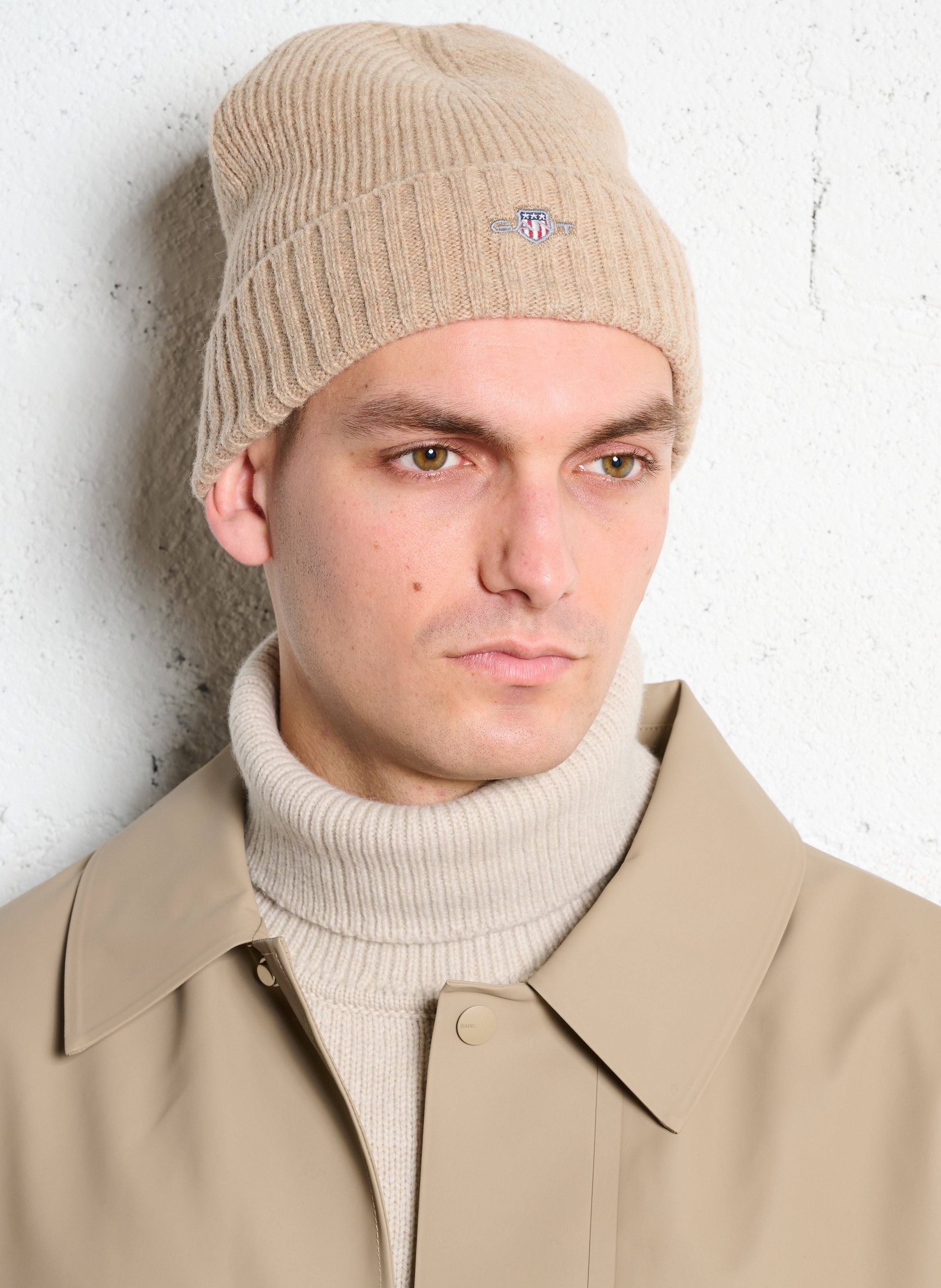 Muts - wolblend GANT Groen