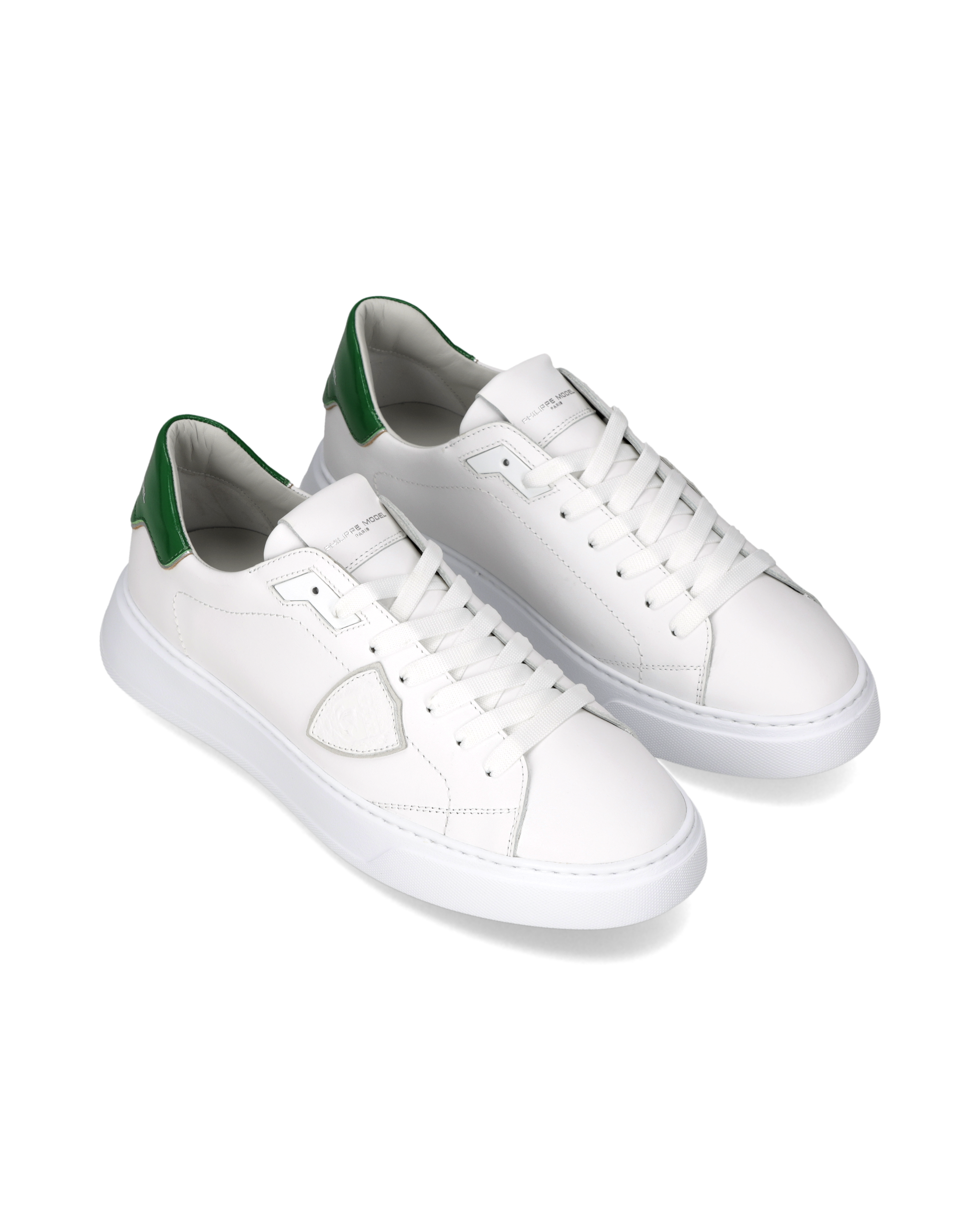 Sneakers temple tennis Vert