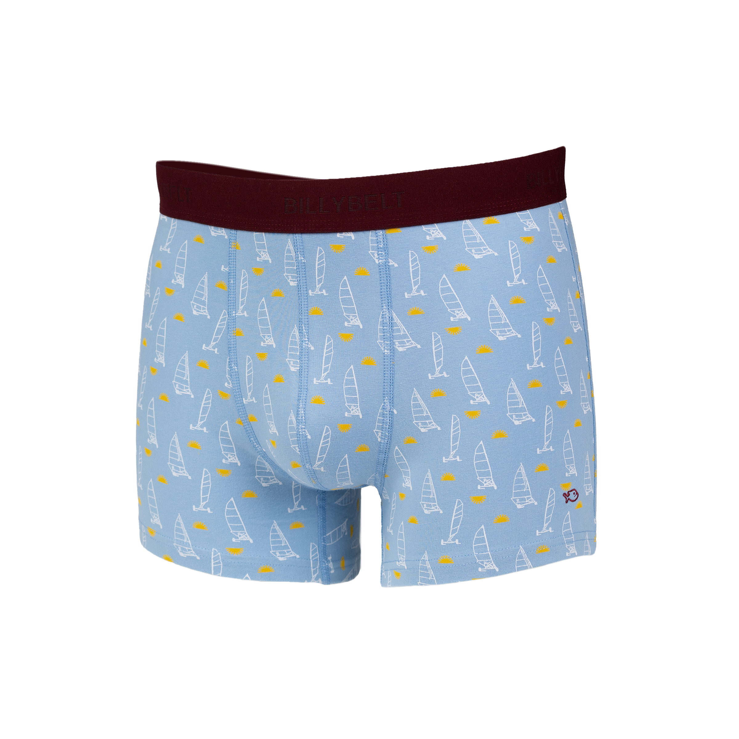Organic cotton boxers BILLYBELT Blue
