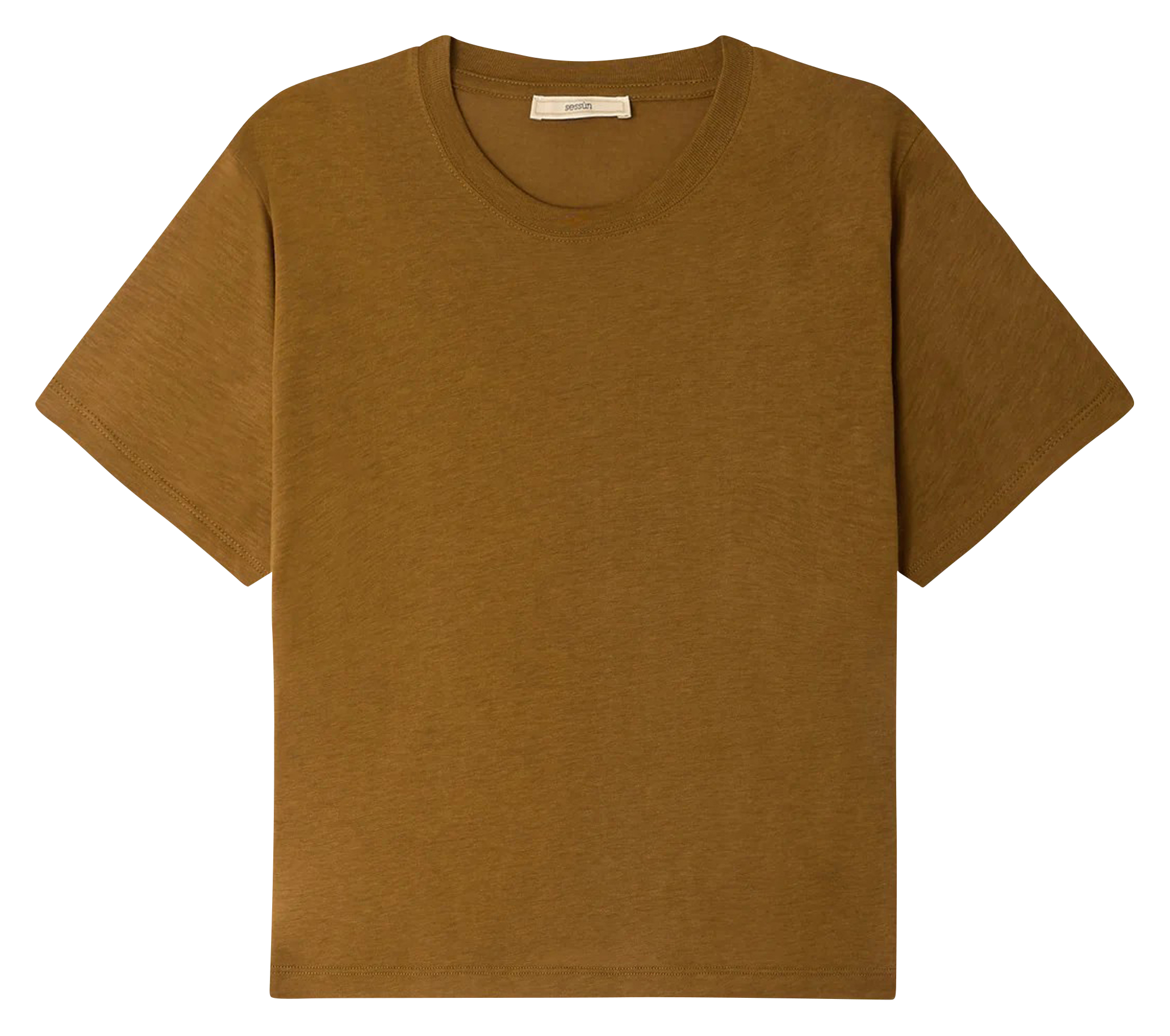 Tee-shirt oversize col rond TOO Bronze